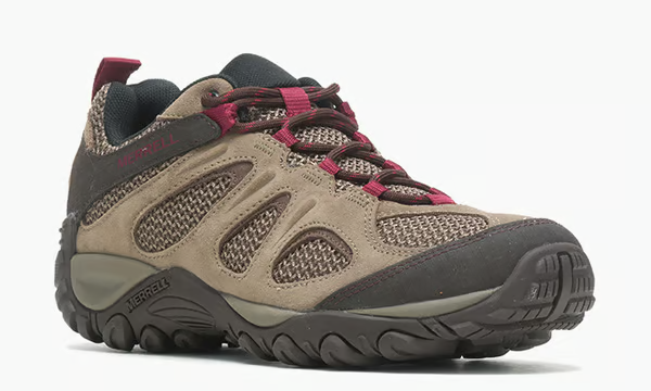 Merrell Yokota 2 Women's Brindle Brown Suede Breathable Hiking Shoes