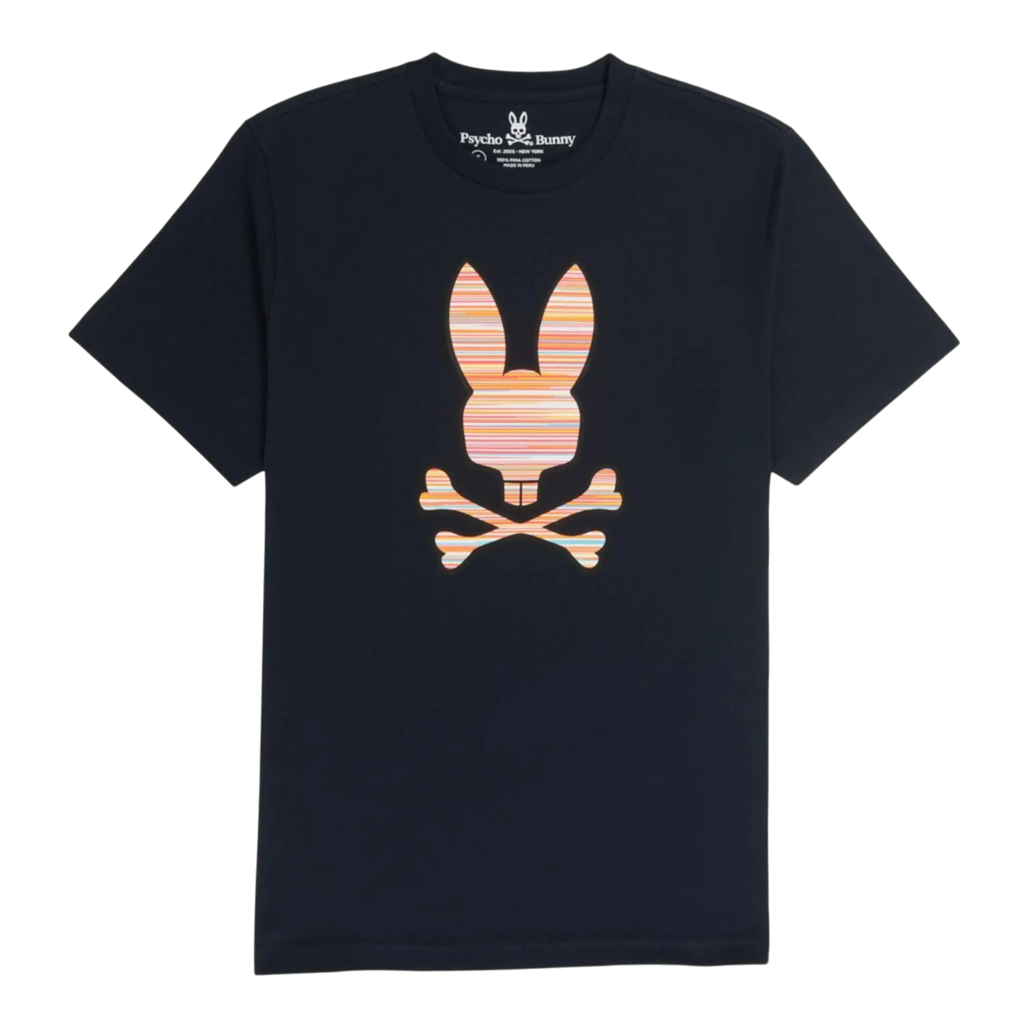 Psycho Bunny Newell Graphic Men's Big and Tall Tee Shirt Psycho Bunny