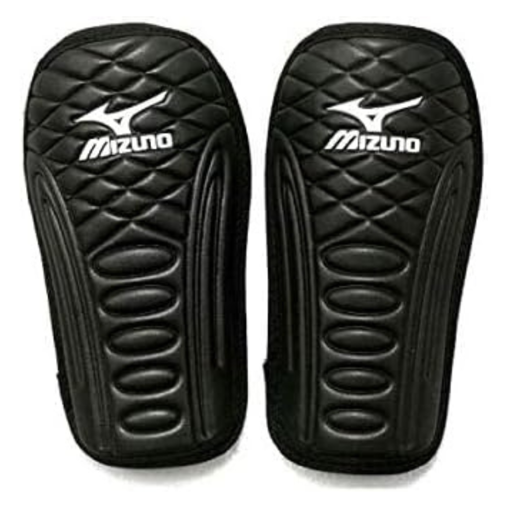 Mizuno Football Shin Guards Unisex Black Comfortable Premium Protection.