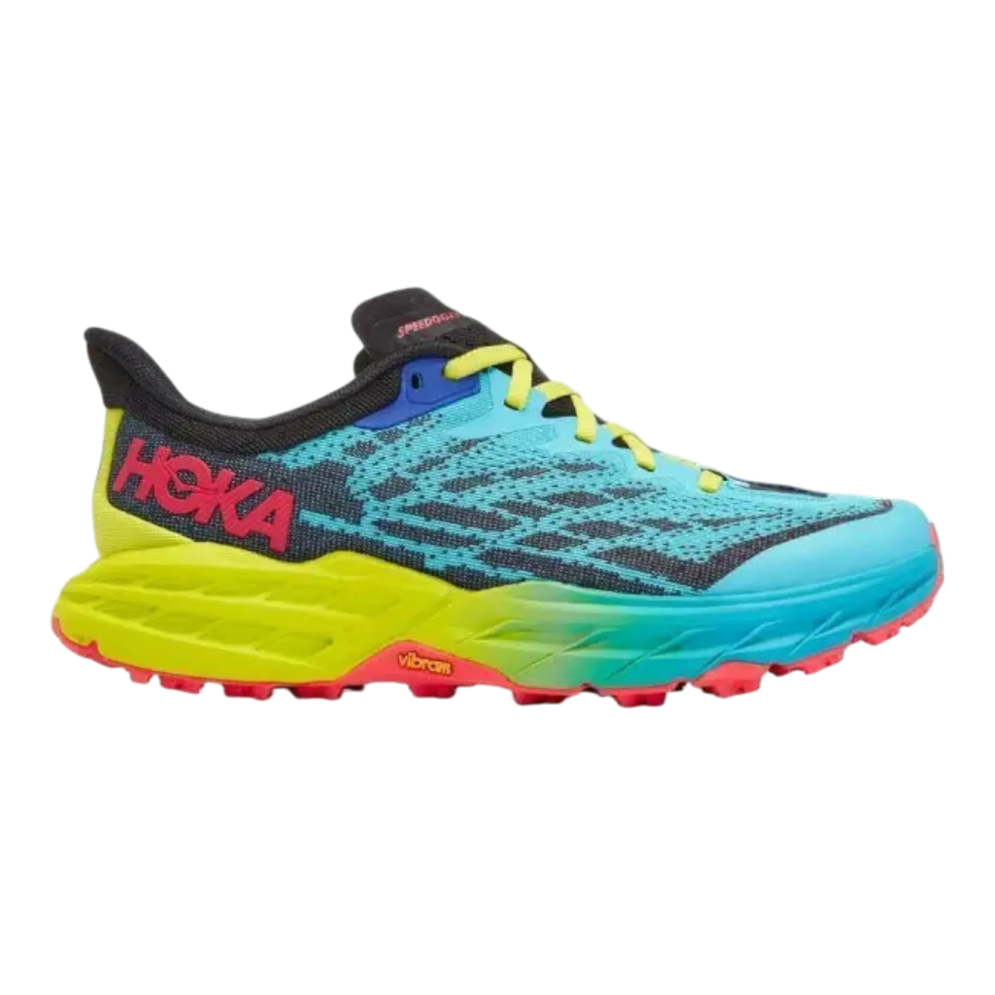 Hoka One One Speedgoat 5 Women's Scuba Blue Black Running Shoes Hoka
