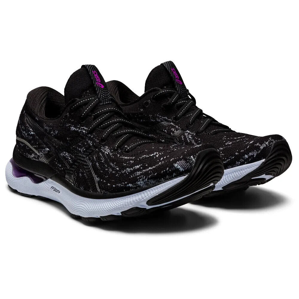 Asics Gel-Nimbus 24 Mk Sneaker Women's Black Road Running Shoes