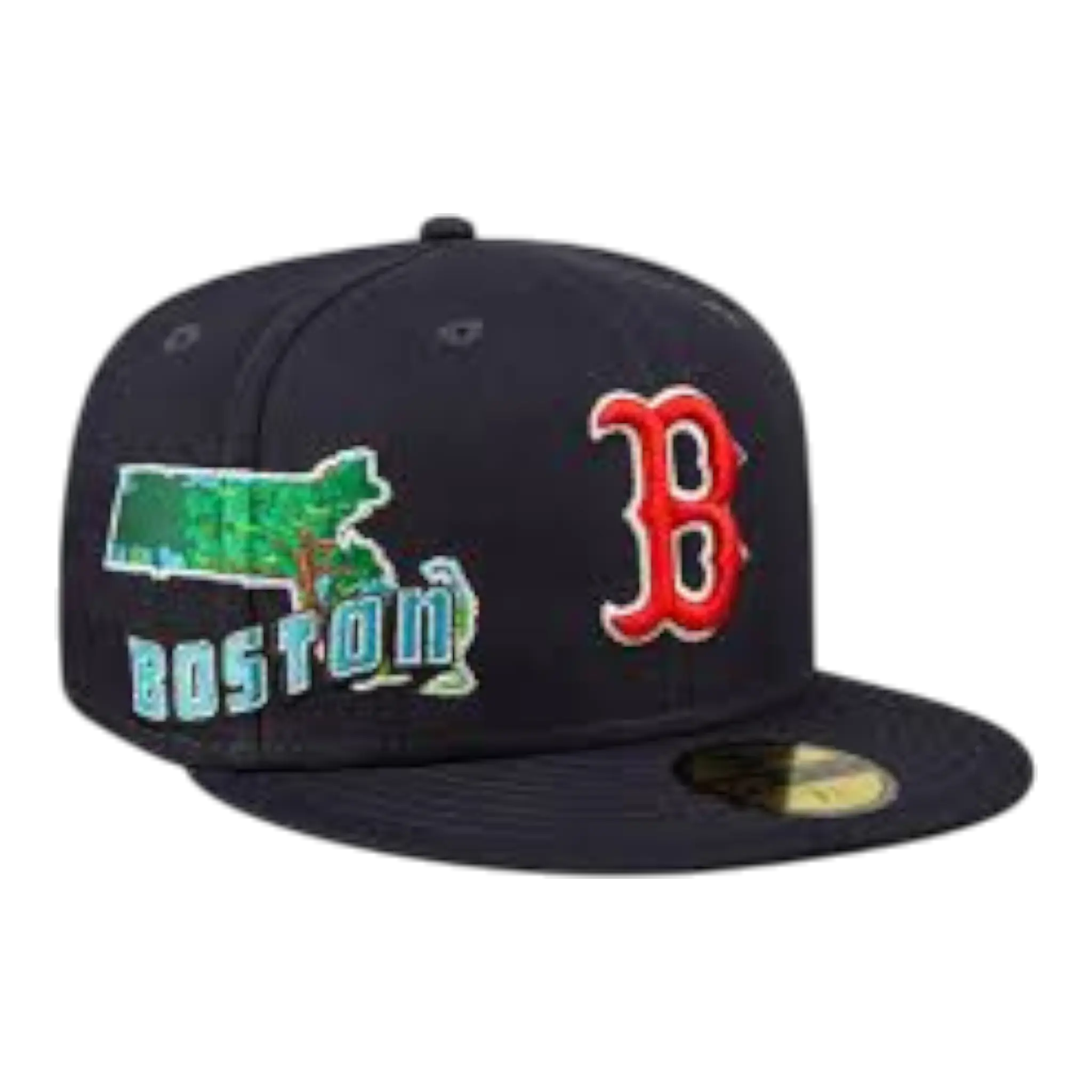 New Era 59Fifty MLB Boston Red Sox Stateview Fitted Hat New Era