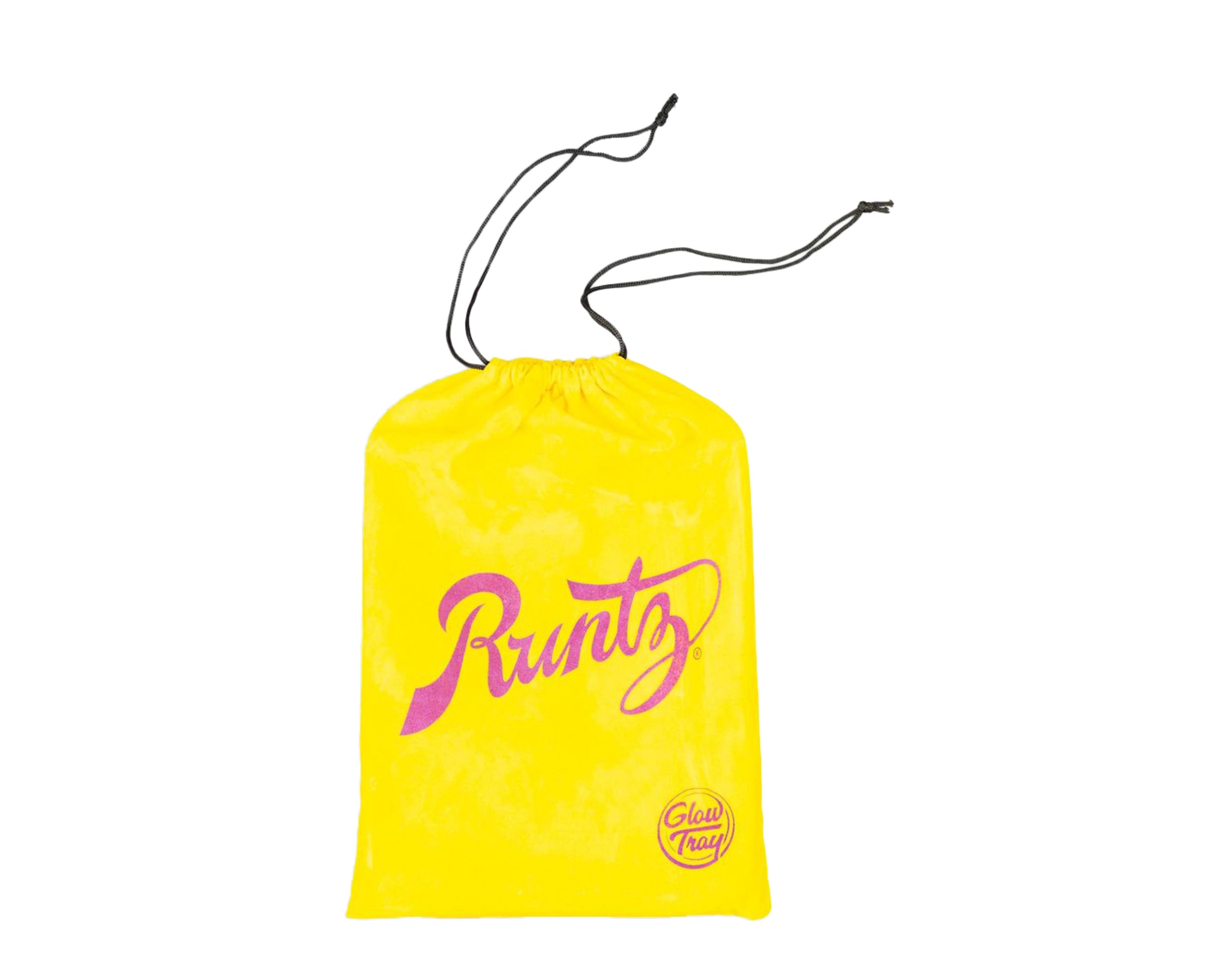 Runtz x Glow Tray - Yellow Glow LED Rolling Tray.