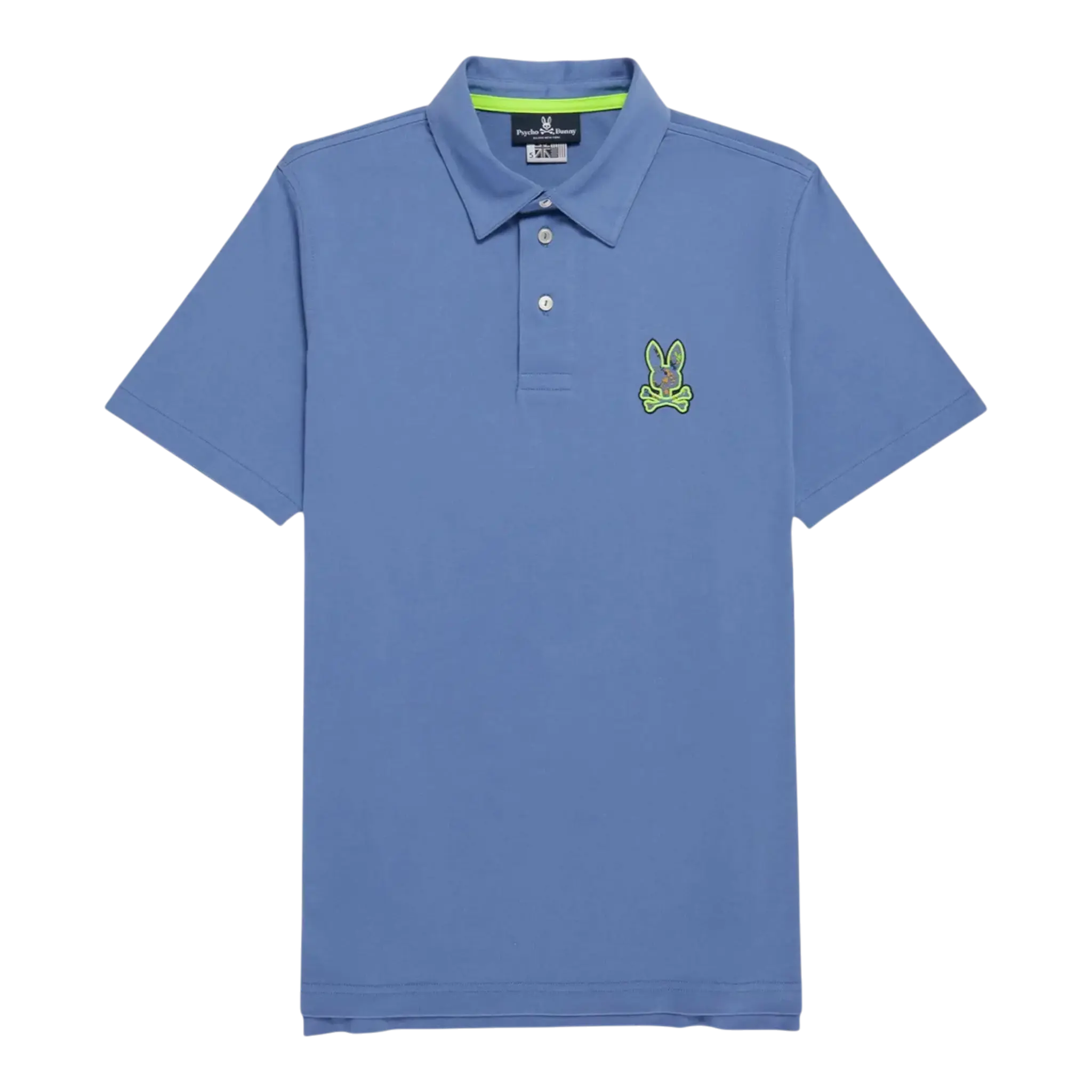Psycho Bunny Waverly Jersey Bunny Logo Polo Men's Shirt Psycho Bunny