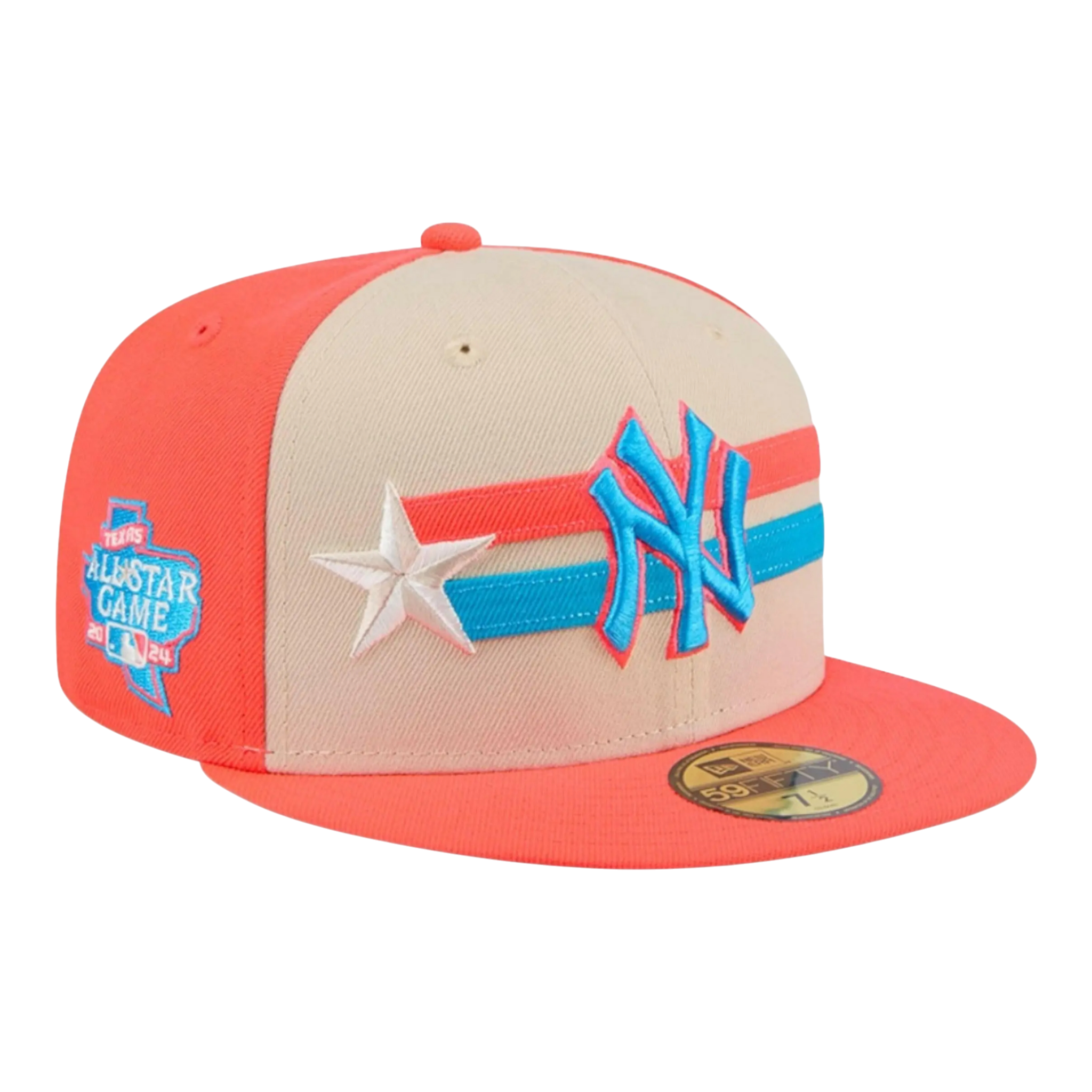 New Era 59Fifty MLB New York Yankees PTR 2024 All Star Game Fitted Hat New Era