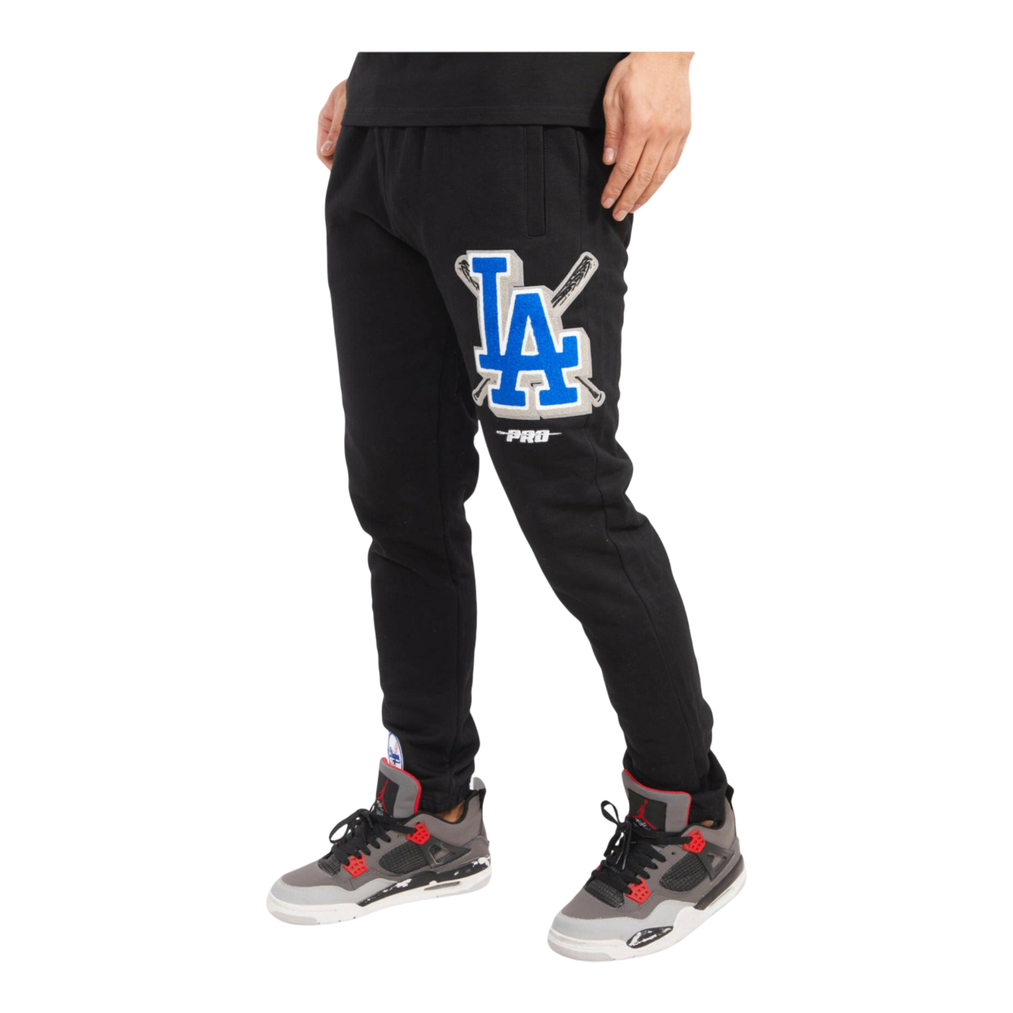 Pro Standard MLB Los Angeles Dodgers Mash Up Logo Men's Sweatpants Pro Standard