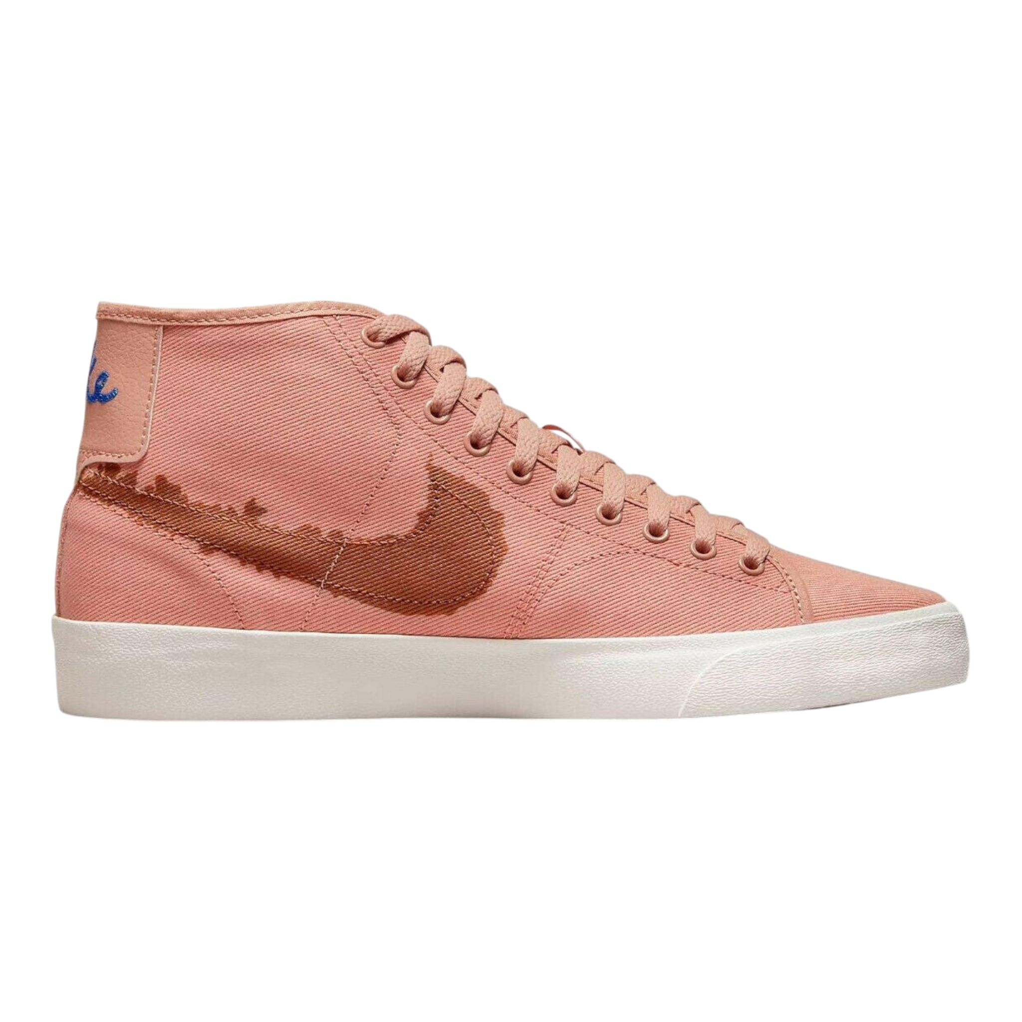 Nike SB Blazer Court Mid Premium Skateboard Shoes Men's Rose Whisper Nike