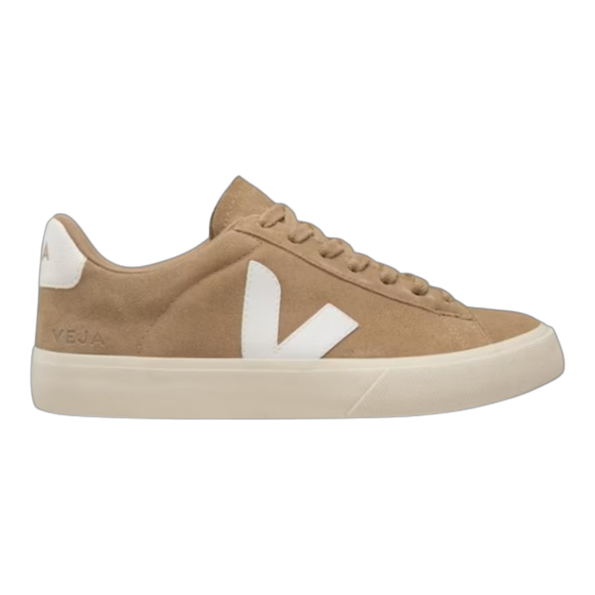 Veja Campo CP0302963B Sneakers Men's Dune White Suede Lace Up Trainer Shoes VEJA