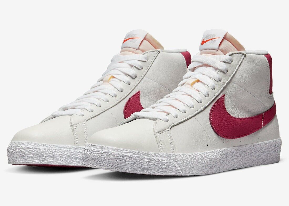 Nike SB Zoom Blazer Mid ISO Sneaker Shoes Men Orange Label Sweet Beet.