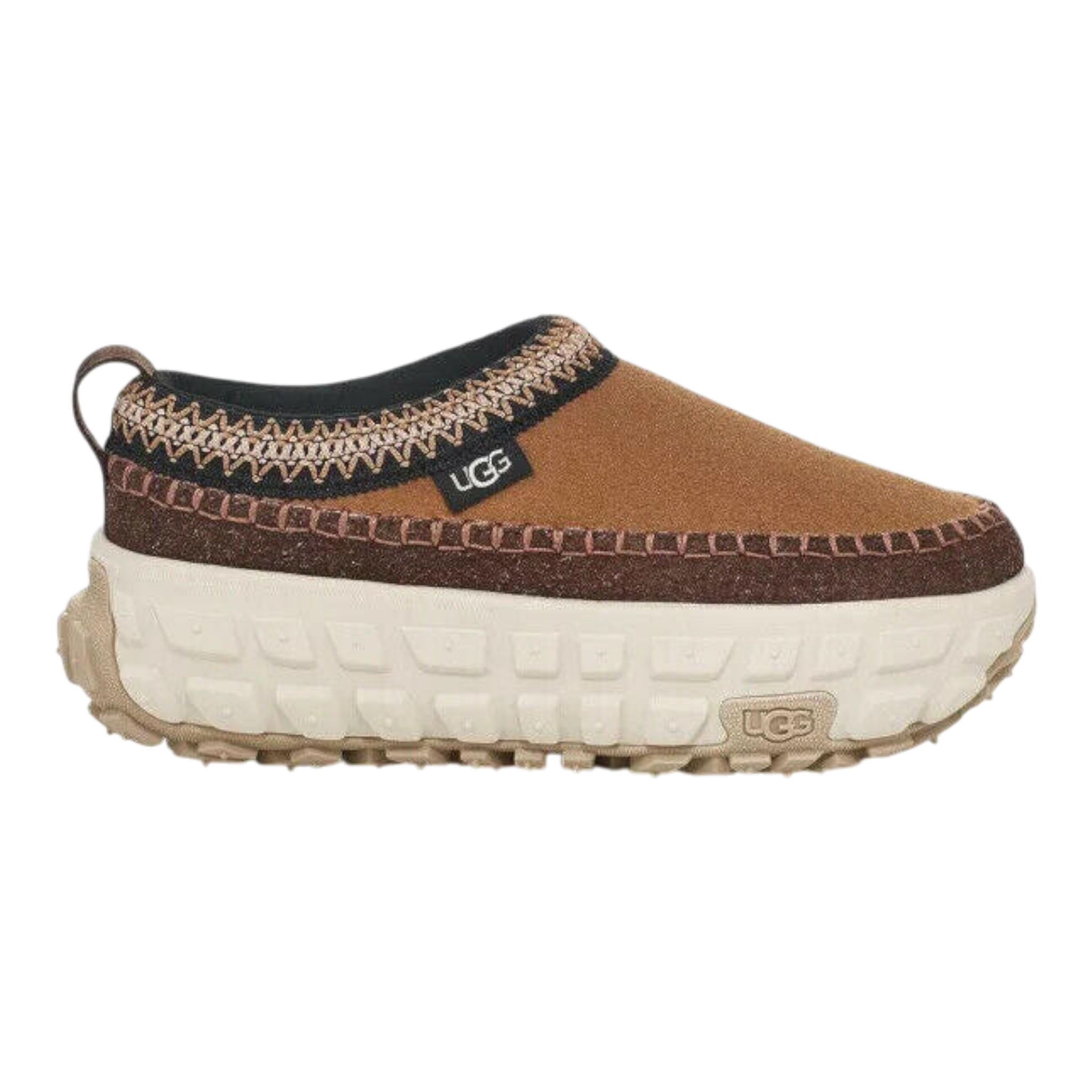 UGG Venture Daze 1155650 Clogs Men's Chestnut Ceramic Suede Slip-On Casual Shoes UGG