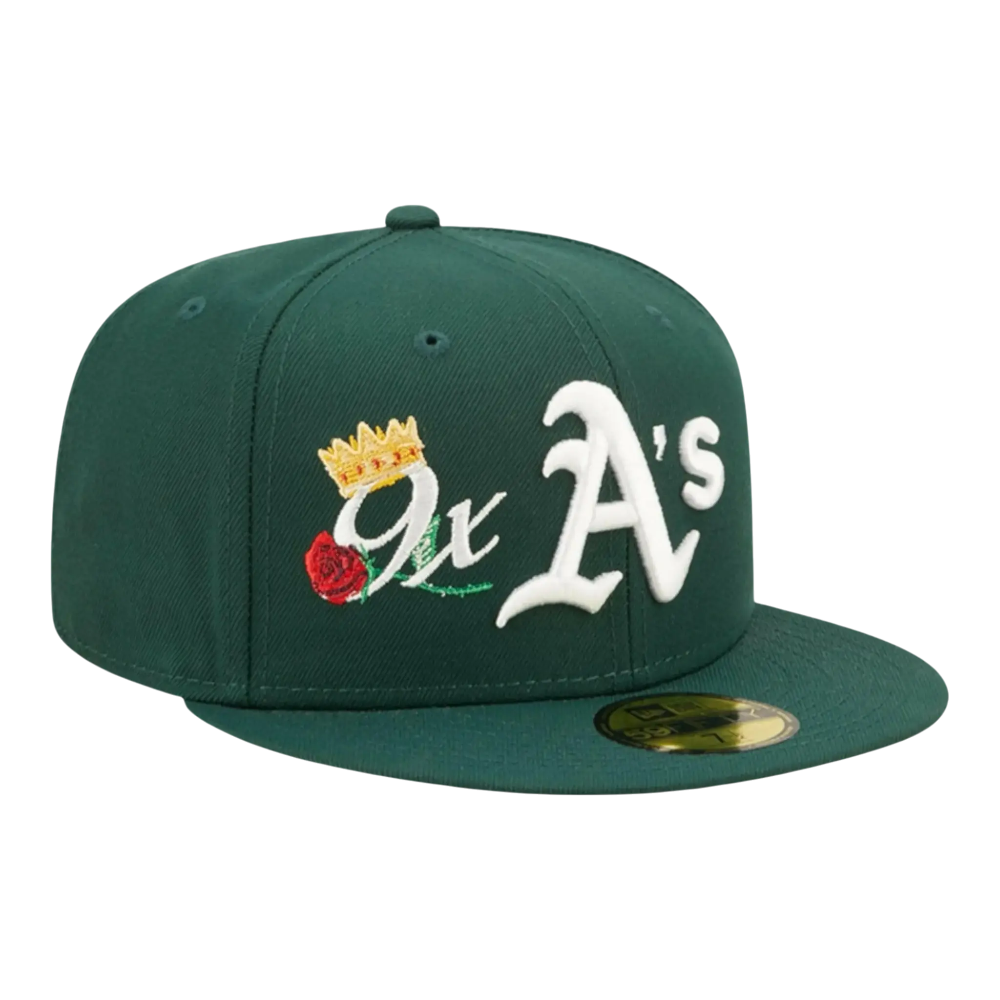 New Era 59Fifty MLB Oakland Athletics Crown Champs WS Fitted Hat New Era