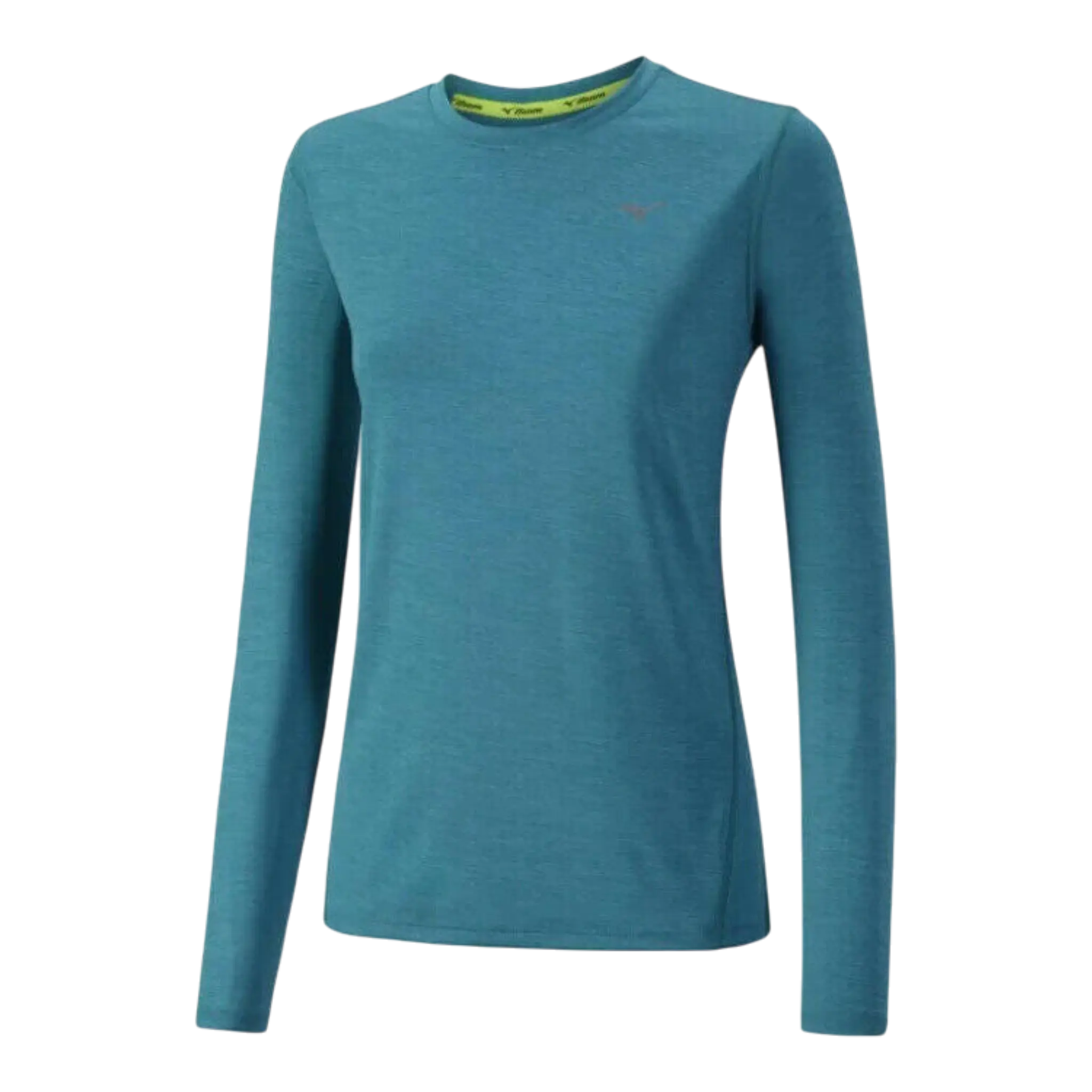 Mizuno Impulse Core Running T-Shirt Womens Blue Long Sleeve Pullover Mizuno