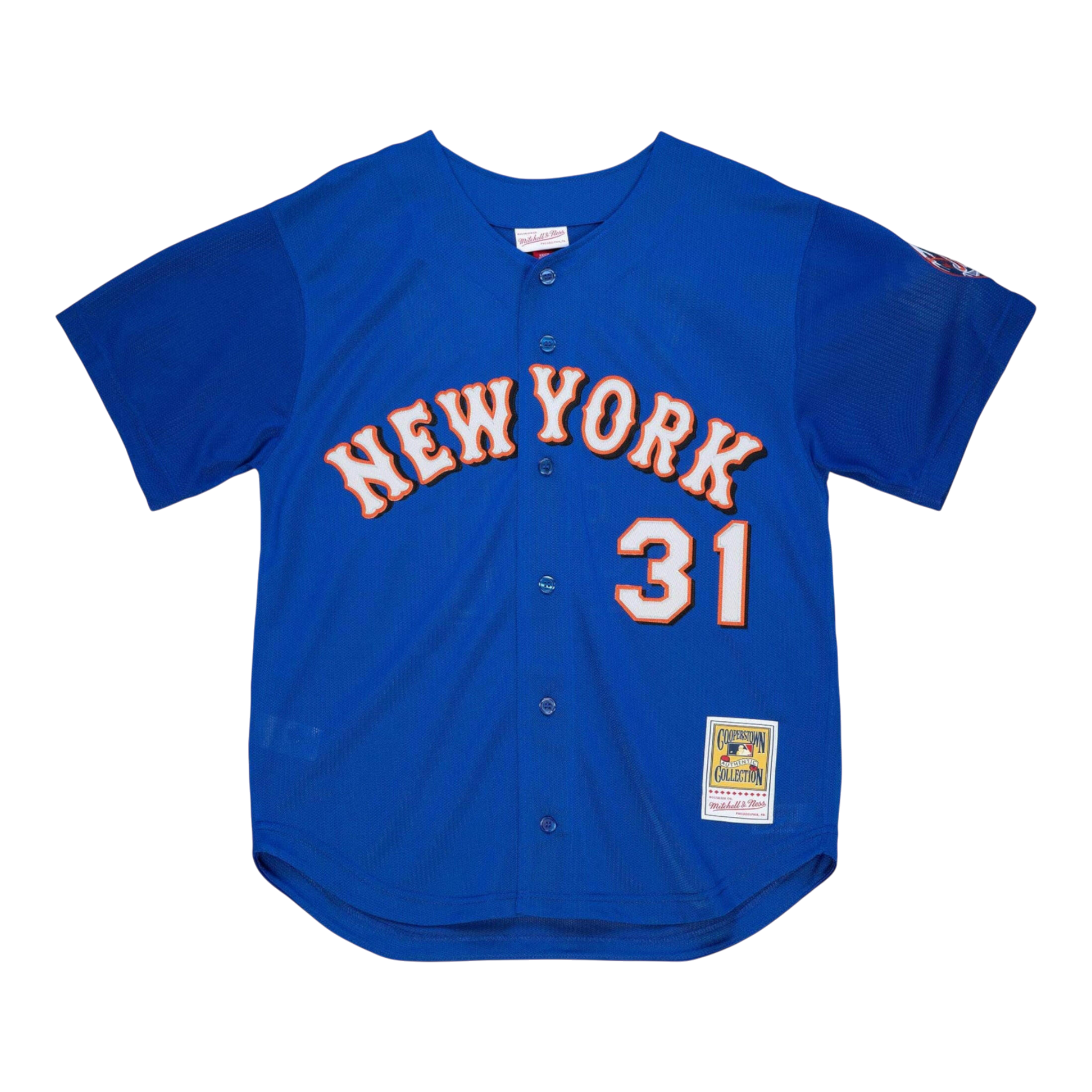 Mitchell & Ness Authentic Mike Piazza New York Mets 1999 Button Front Jersey Mitchell & Ness