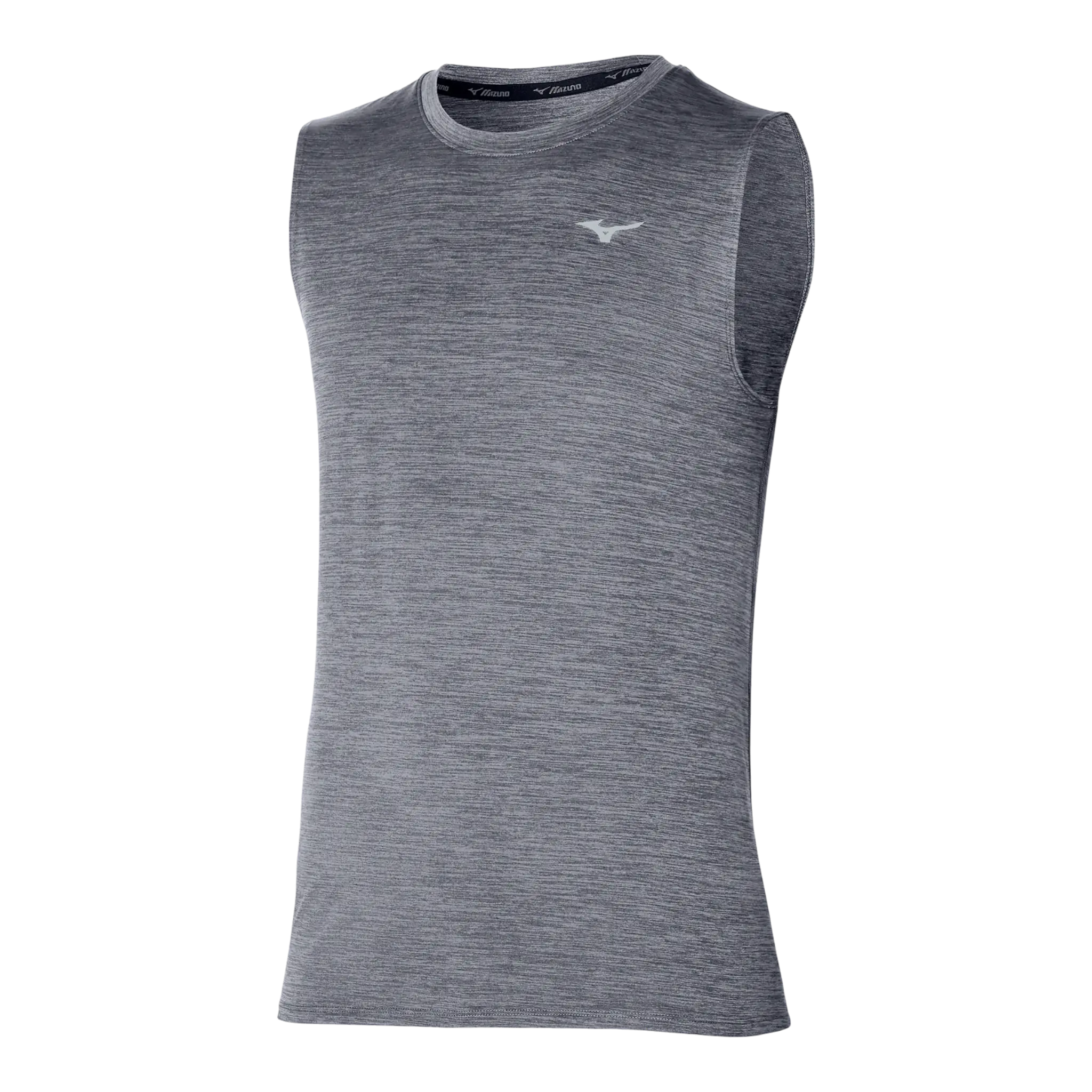 Mizuno Impulse Core Tank Top Men's Gray DryLite Sleeveless Crew Neck Mizuno