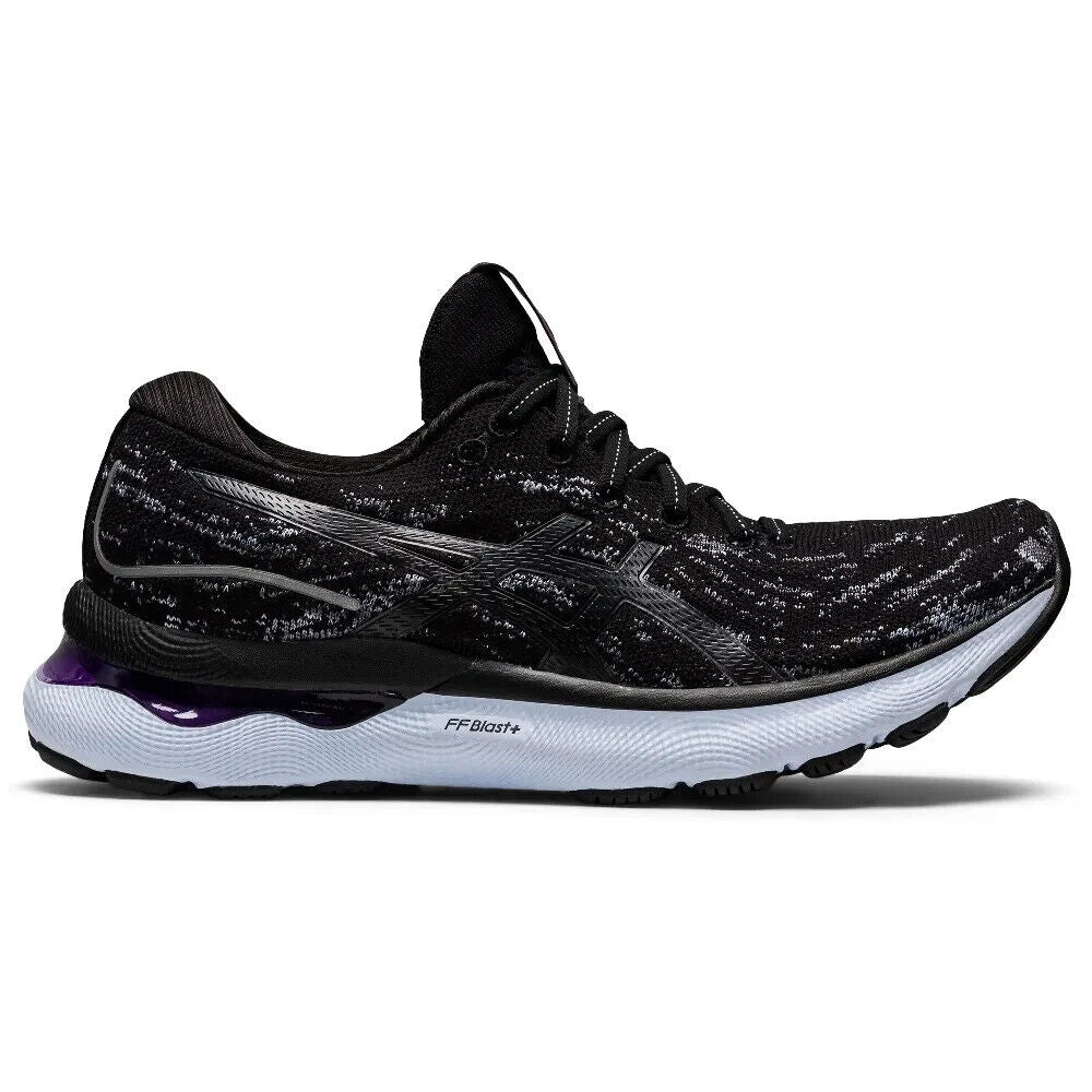 Asics Gel-Nimbus 24 Mk Sneaker Women's Black Road Running Shoes
