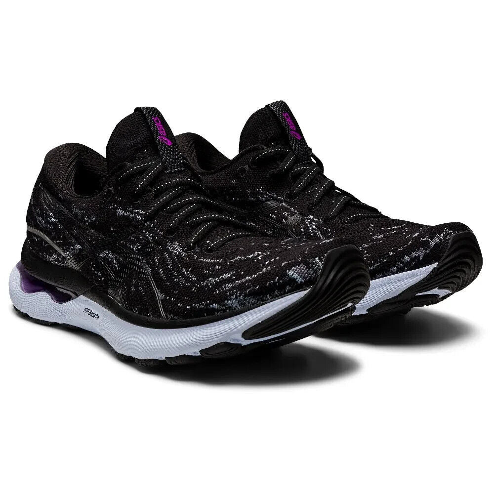 Asics Gel-Nimbus 24 Mk Sneaker Women's Black Road Running Shoes