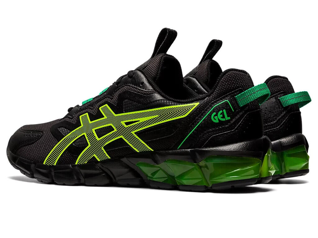 Asics Gel-Quantum 90 3 Sneaker Men's Black Yellow Running Shoes