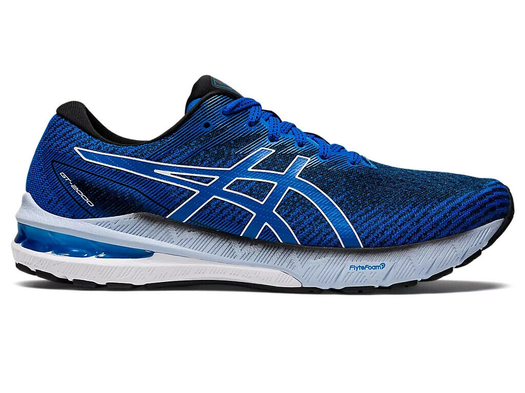 Asics GT-2000 10 Sneaker Men's Electric Blue White Running Shoes