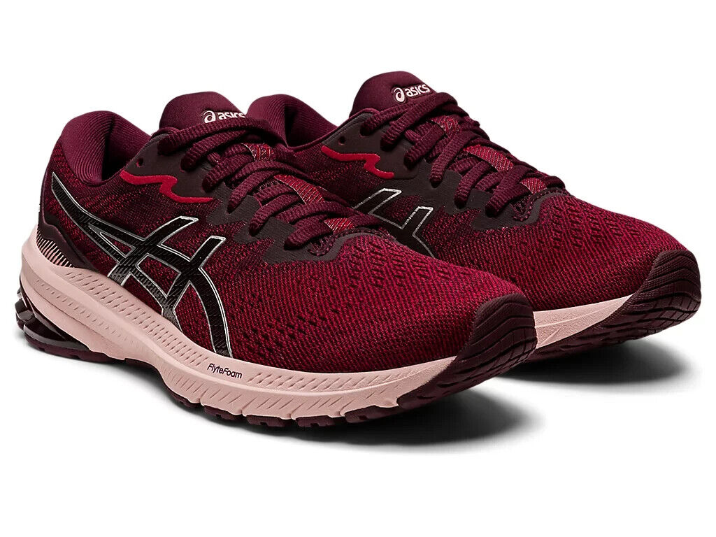 Asics GT-1000 11 Sneaker Women's Cranberry Flytefoam Running Shoes