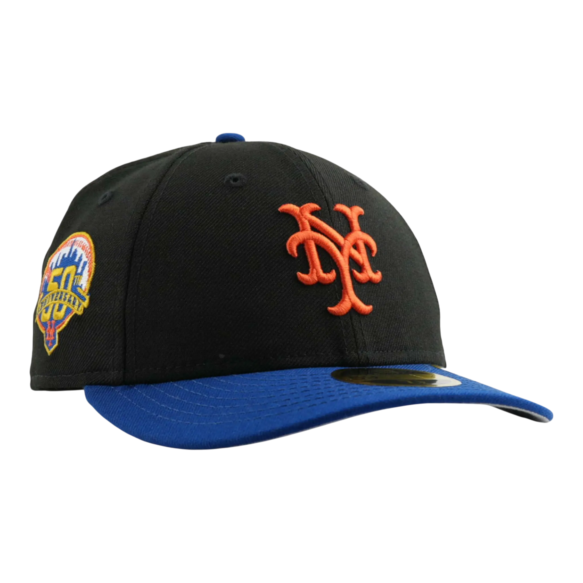 New Era 59Fifty MLB New York Mets 50th Anniversary Low Profile Fitted Hat New Era
