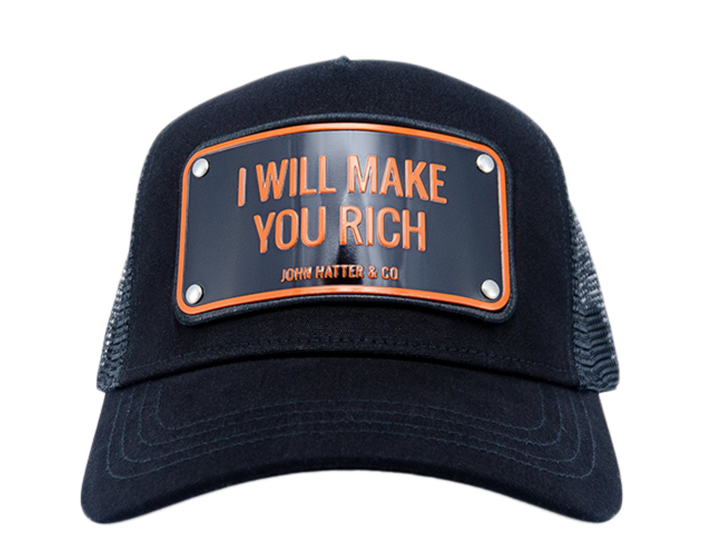 John Hatter & Co I Will Make You Rich Trucker Hat