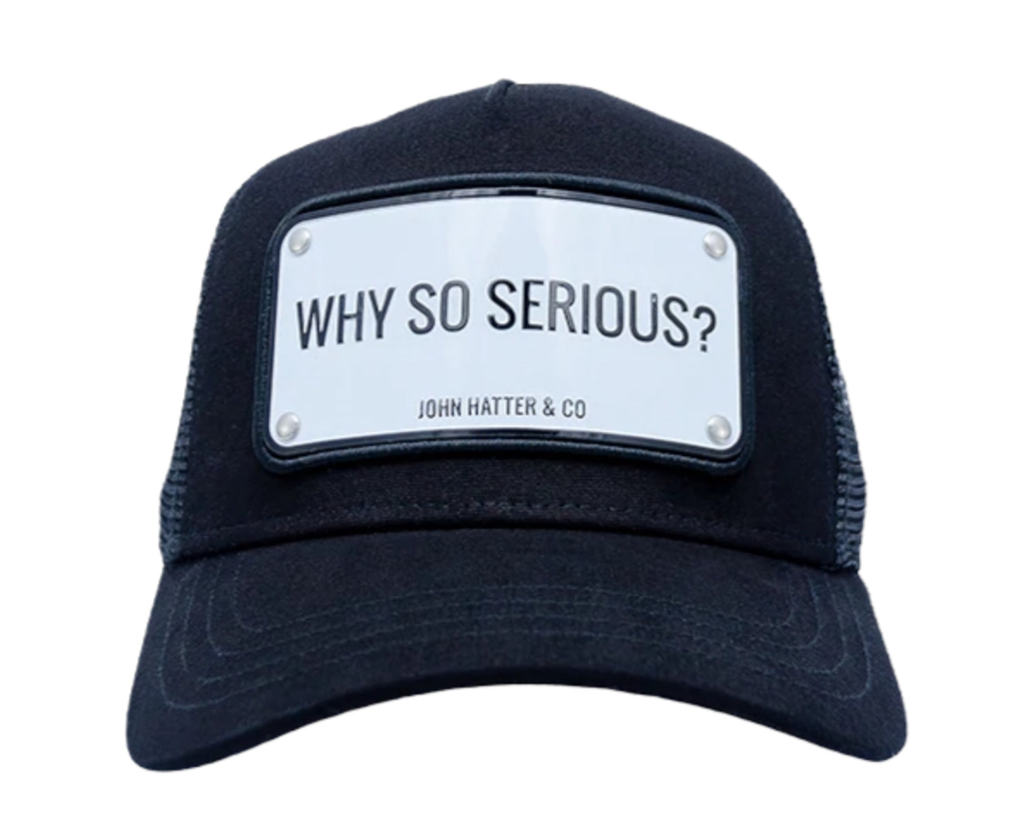 John Hatter & Co Why So Serious Trucker Hat