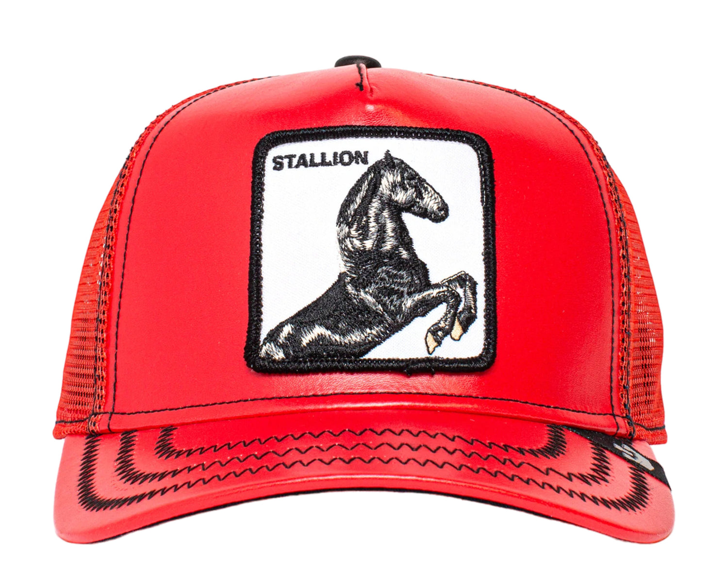 Goorin Bros Cherry Mustang Trucker Hat