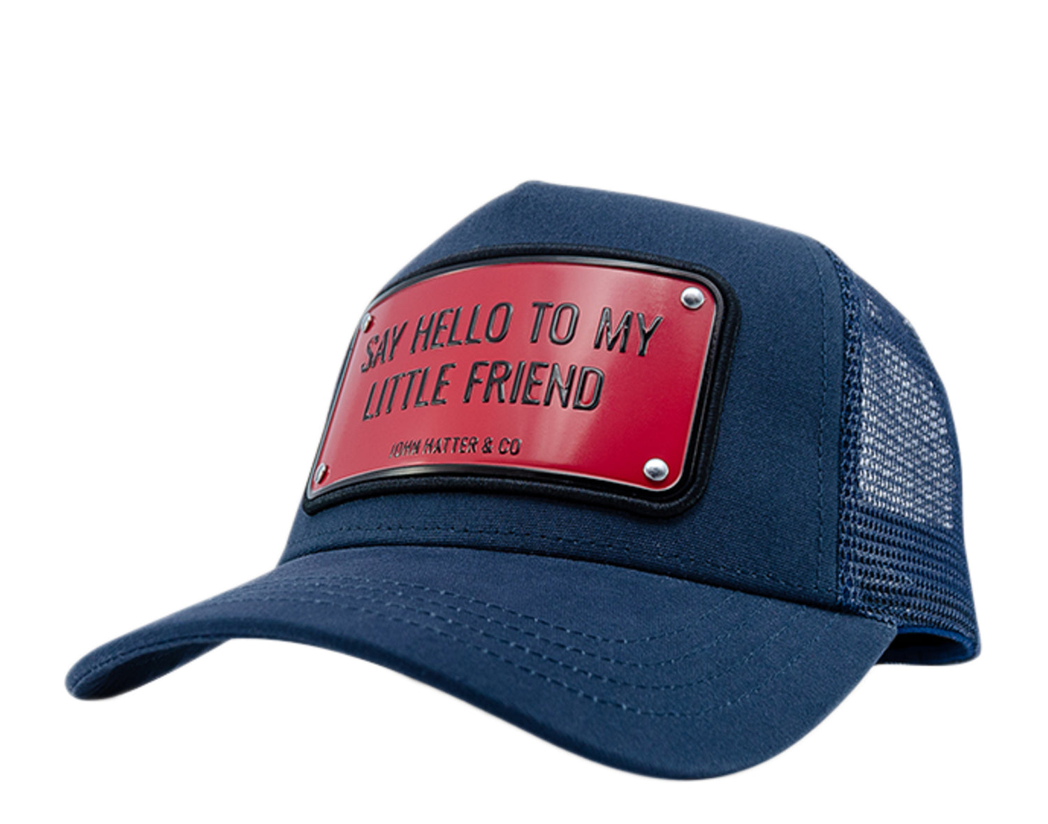 John Hatter & Co Say Hello To My Little Friend Trucker Hat