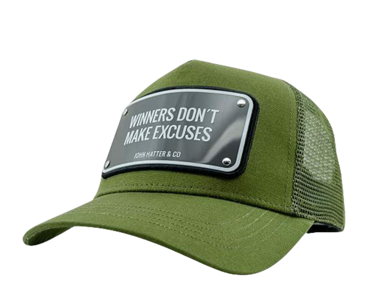 John Hatter & Co Winners Don't Make Excuses Trucker Hat