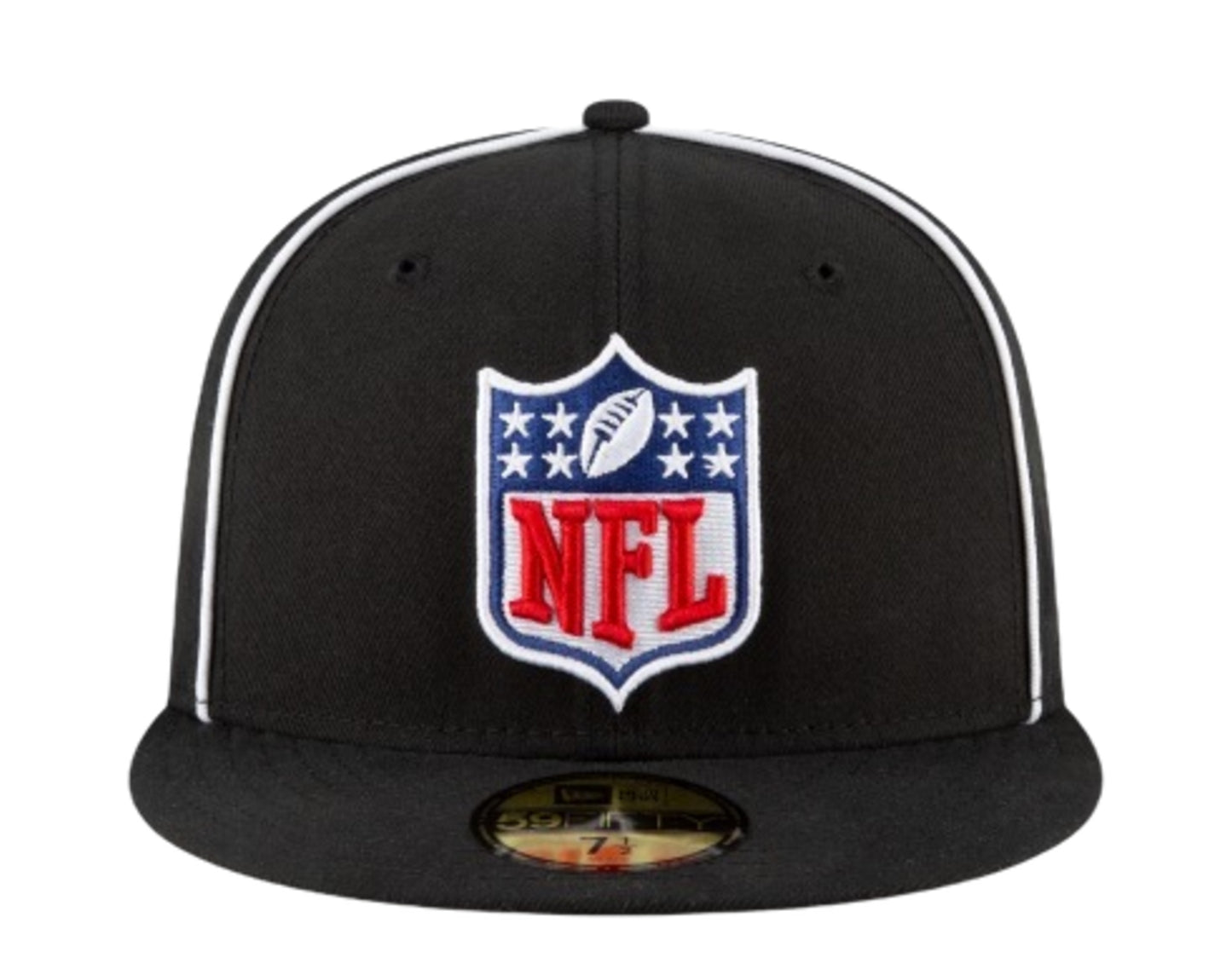 New Era 59Fifty NFL Officials Shield Logo On Field Fitted Hat