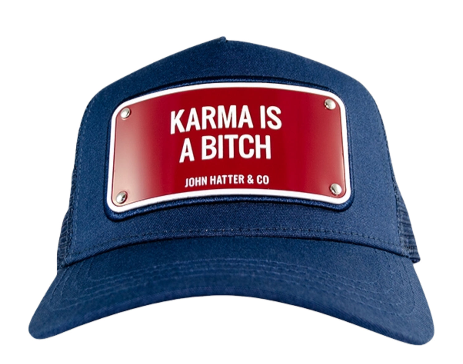 John Hatter & Co Karma Is A B#tch Trucker Hat