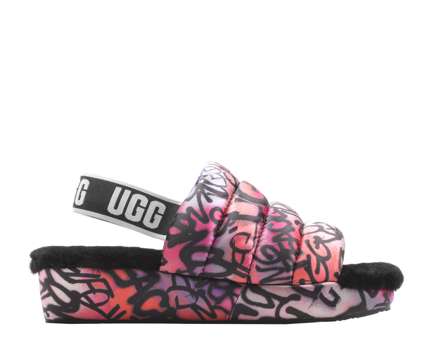 UGG Australia Puff Yeah Pop Graffiti Women's Sandals
