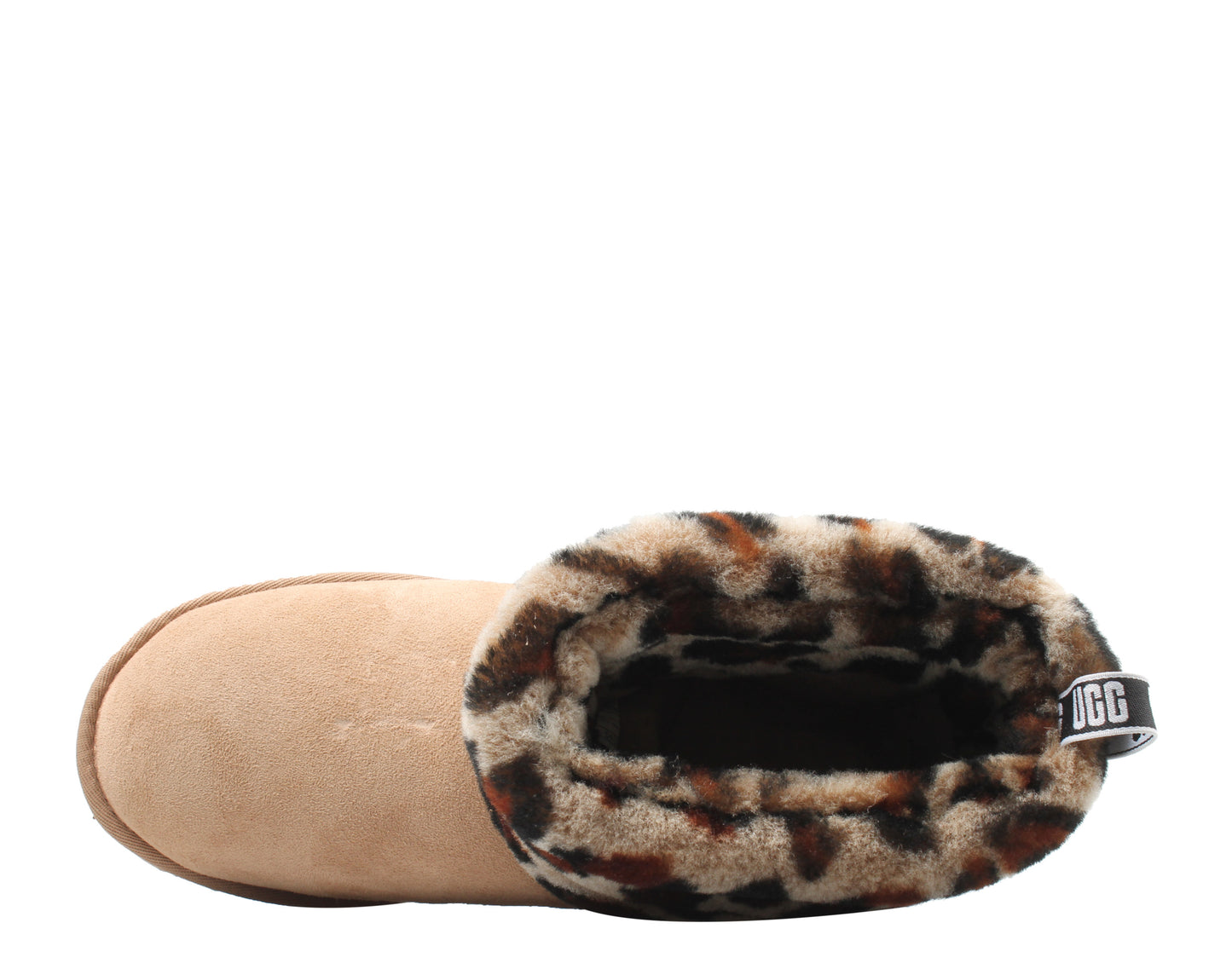UGG Australia Fluff Mini Quilted Leopard Women's Boots