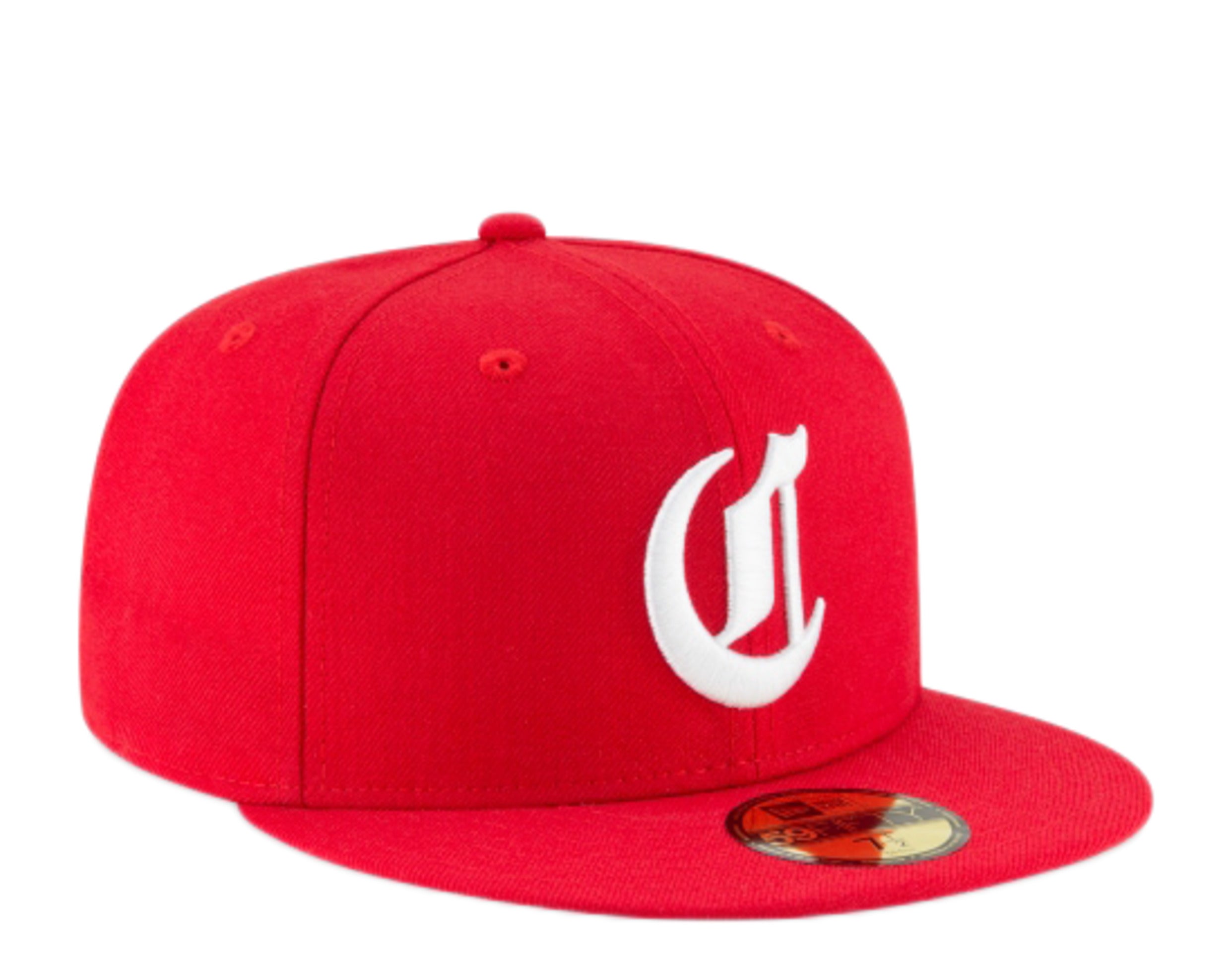 New Era Cincinnati Reds 59FIFTY Fitted - Red/Old English 7 3/8