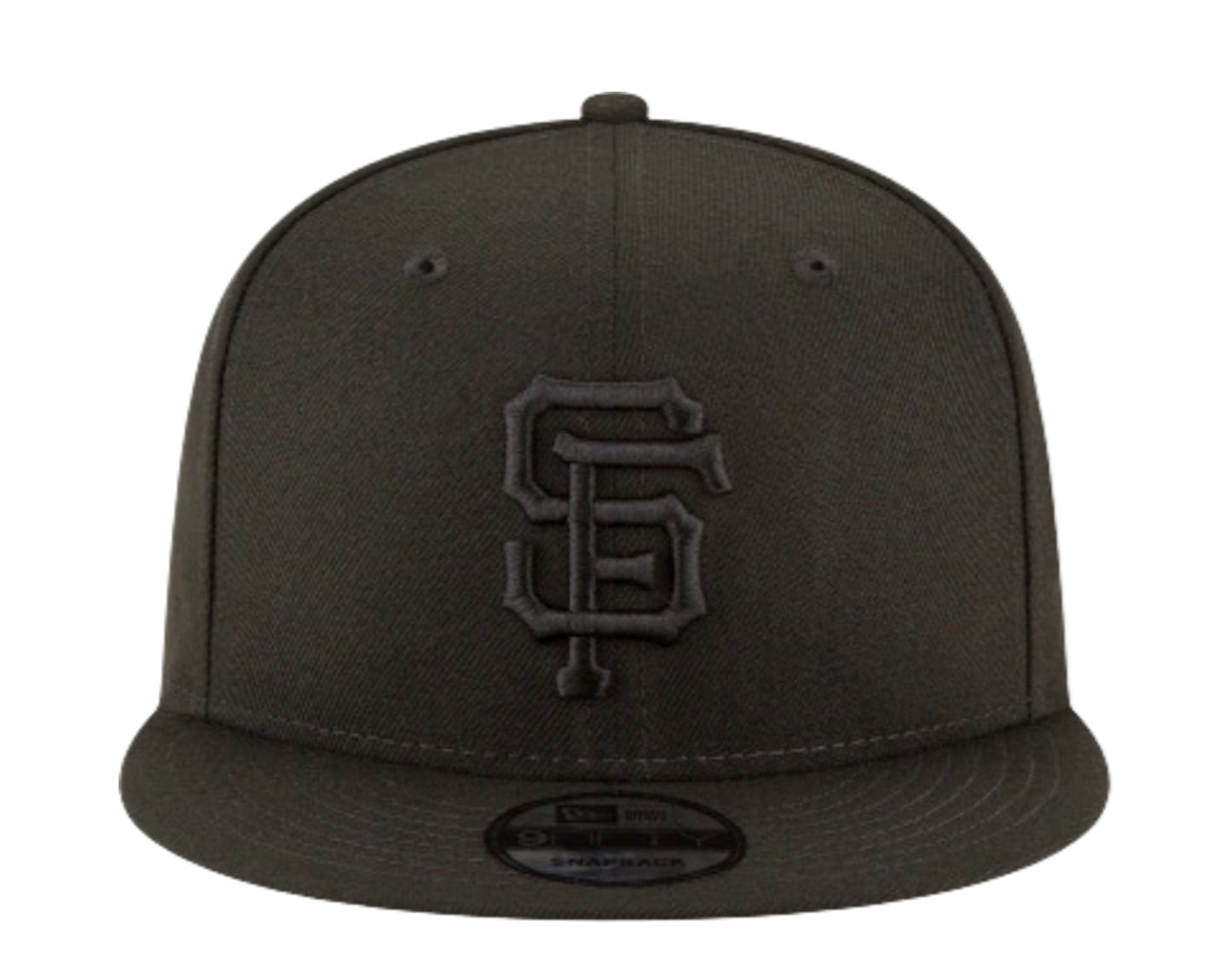 New Era 9Fifty MLB San Francisco Giants Blackout Basic Snapback Hat