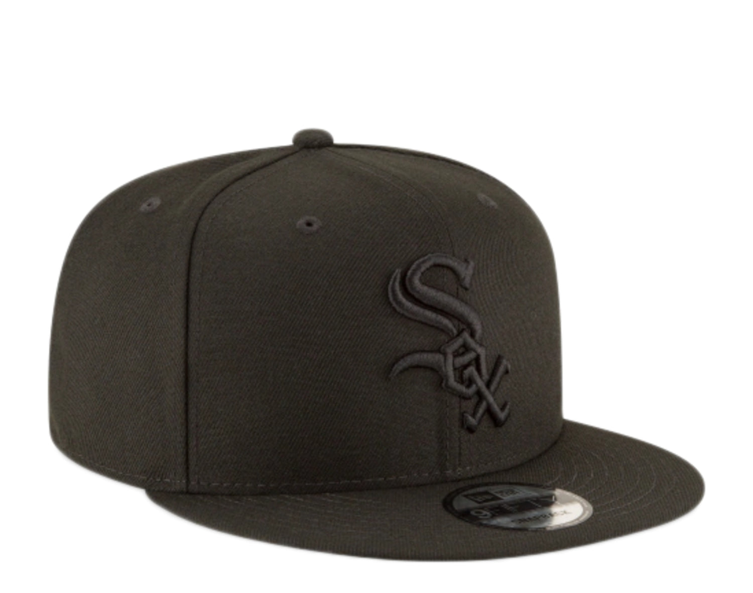 New Era 9Fifty MLB Chicago White Sox Blackout Basic Snapback Hat