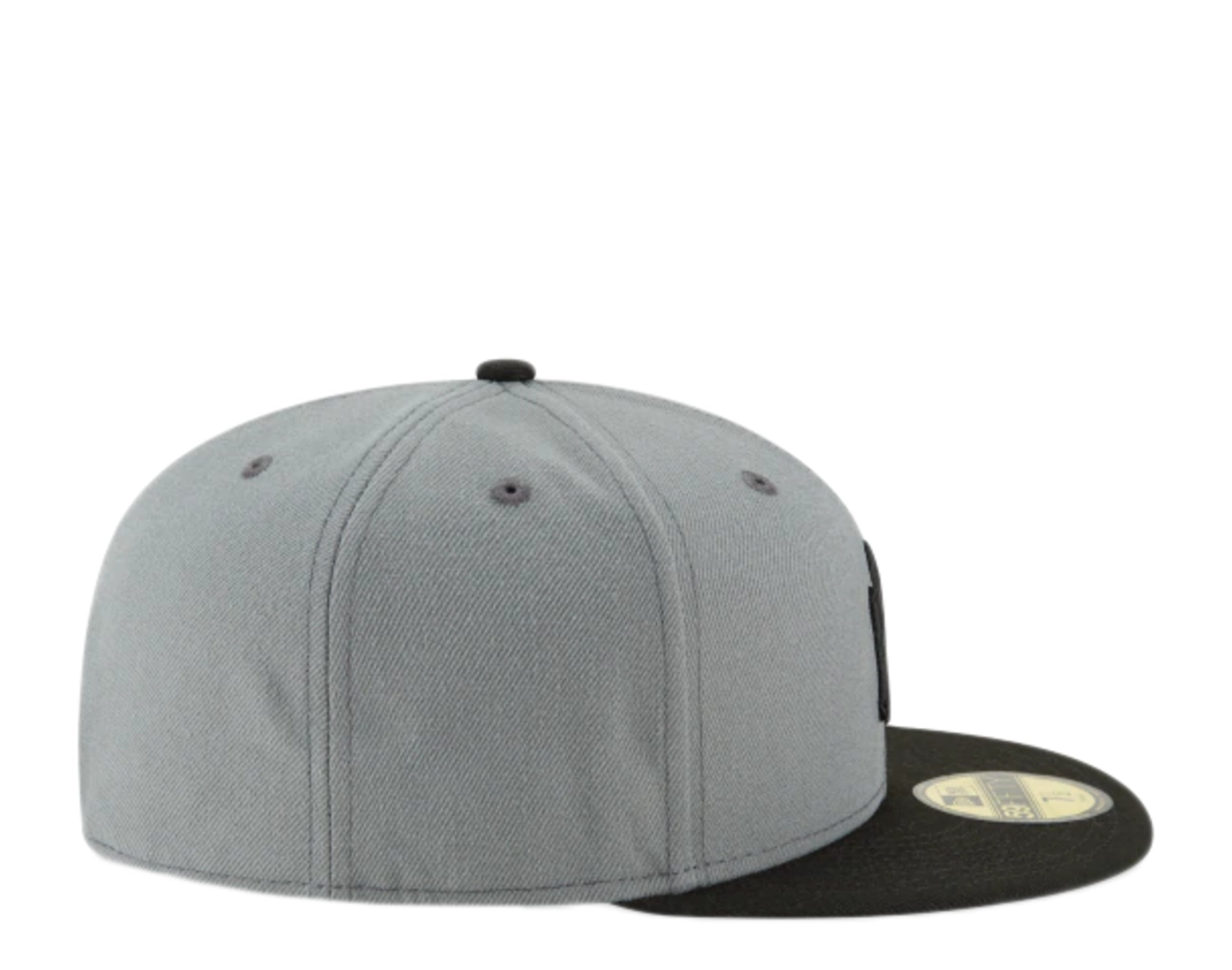 MLB New York Yankees 2Tone Storm Gray/Black 59Fifty Baseball  Cap, 6.5-Inch : Sports Fan Baseball Caps : Sports & Outdoors