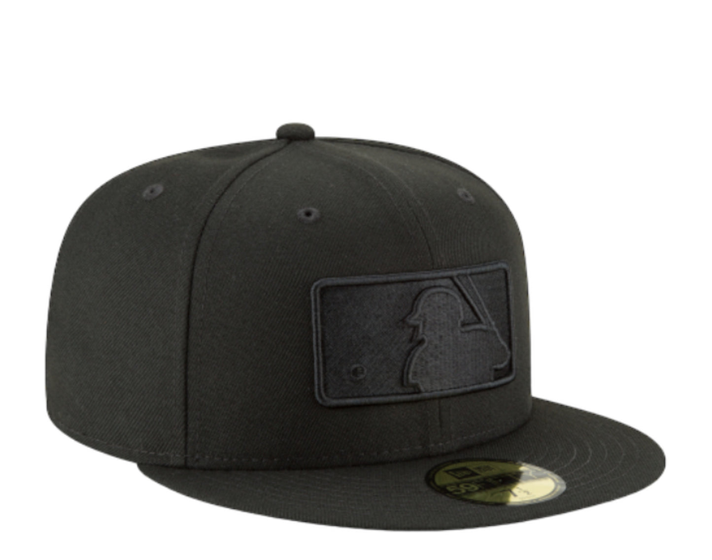 New Era 59Fifty MLB Batterman Logo Blackout Basic Fitted Hat