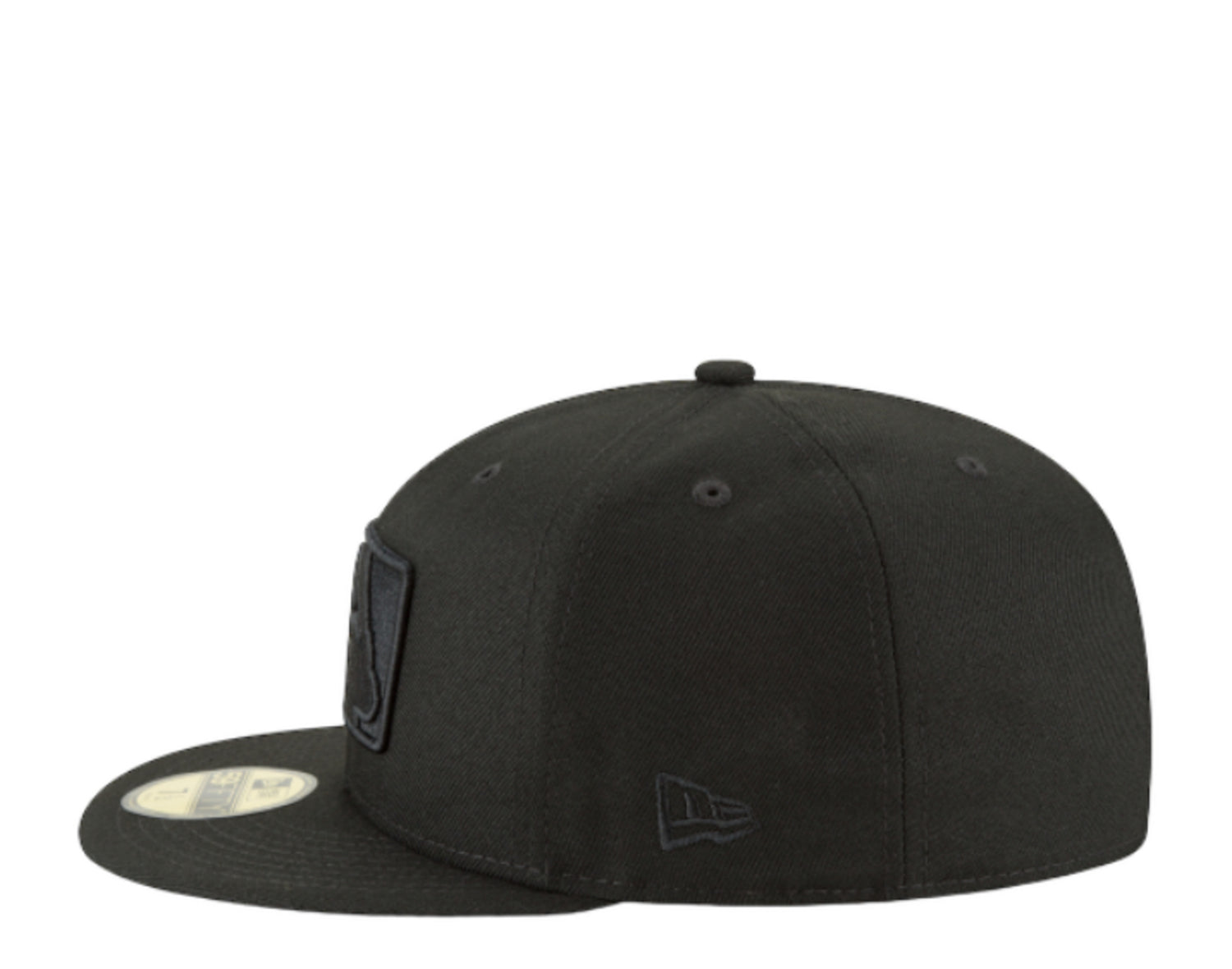 New Era 59Fifty MLB Batterman Logo Blackout Basic Fitted Hat