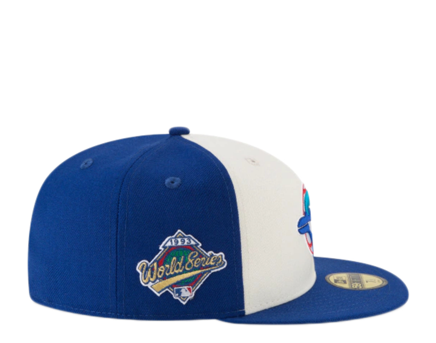 New Era 59Fifty MLB Toronto Blue Jays 1993 Cooperstown World Series Side Patch Fitted Hat