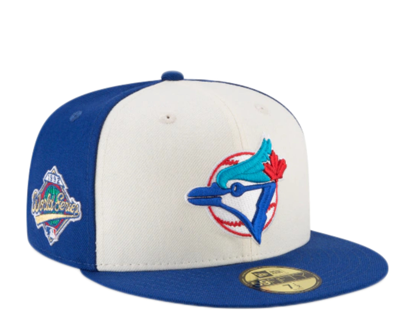 New Era 59Fifty MLB Toronto Blue Jays 1992 Cooperstown World Series Side Patch Fitted Hat