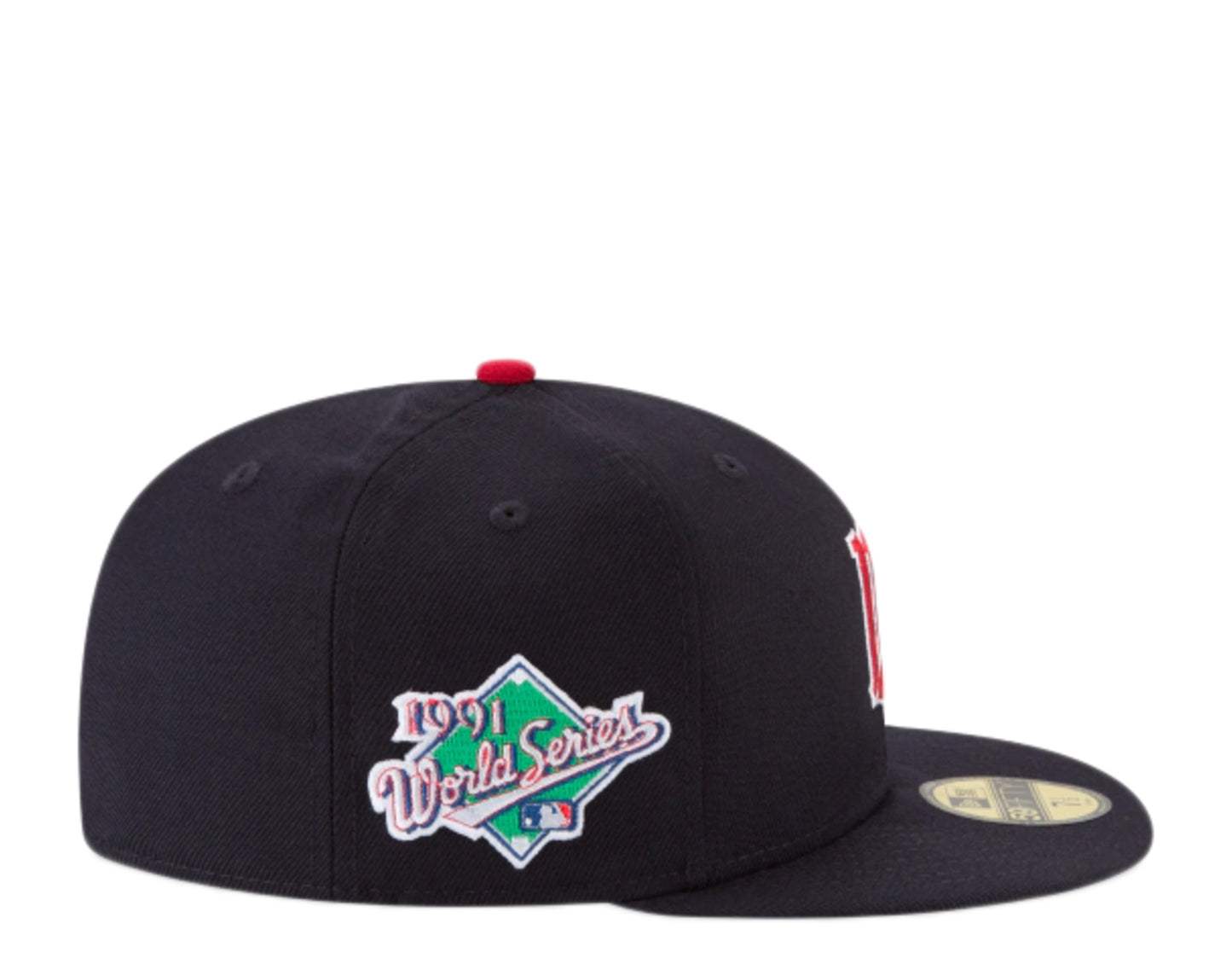 New Era 59Fifty MLB Minnesota Twins 1991 Cooperstown World Series Side Patch Fitted Hat