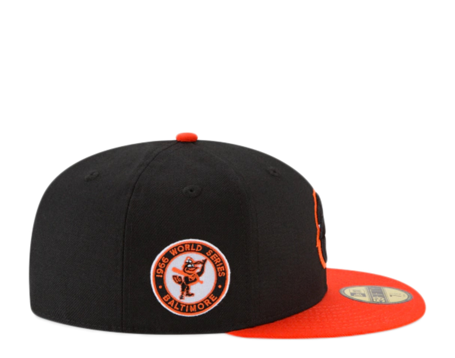 New Era 59Fifty MLB Baltimore Orioles 1966 Cooperstown World Series Side Patch Fitted Hat