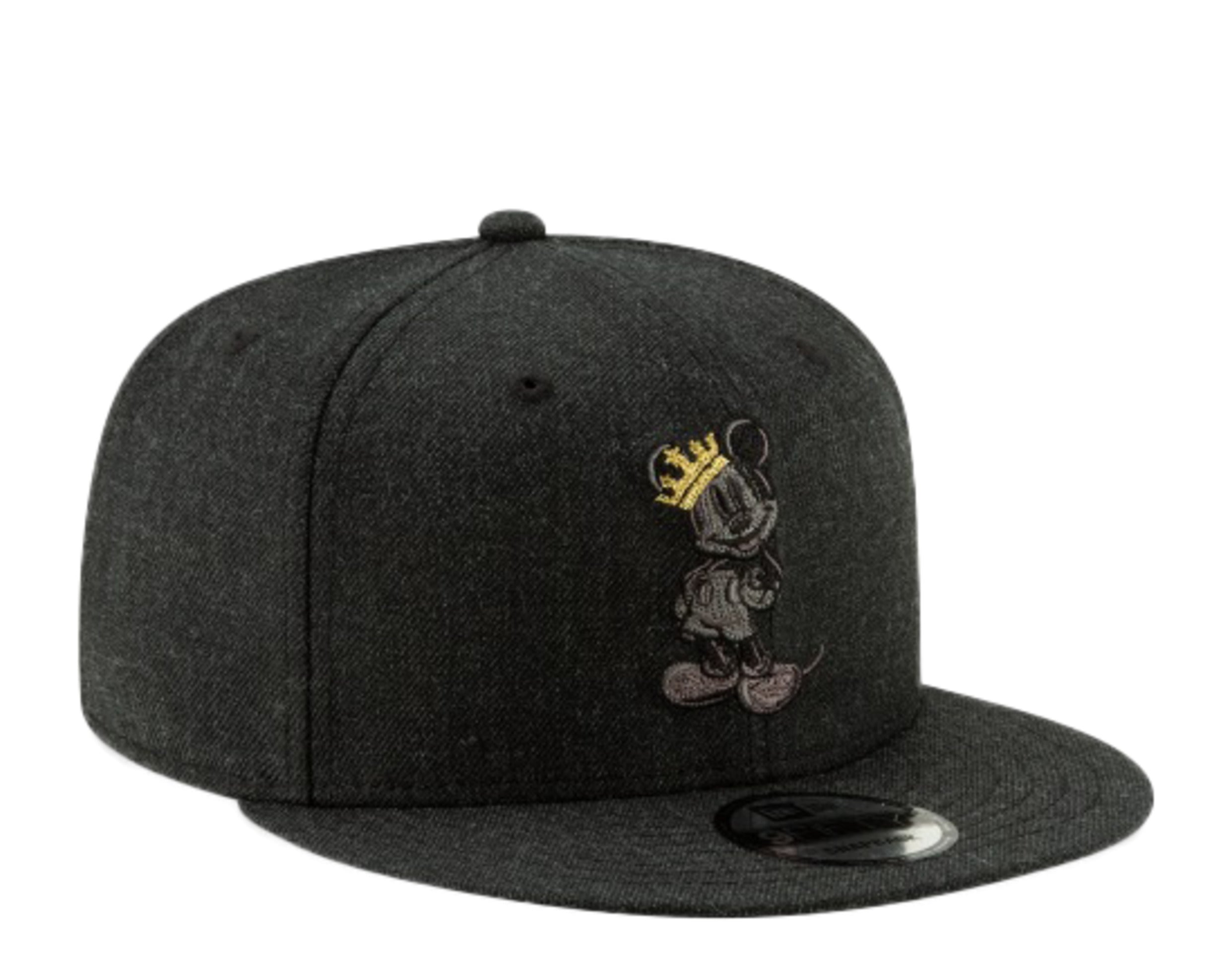 New Era x Disney 9Fifty Mickey Mouse Heather Crisp 3 Snapback Hat
