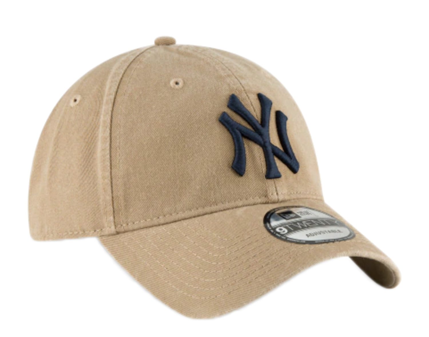 New Era 9Twenty New York Yankees Khaki Core Classic Adjustable Dad Hat