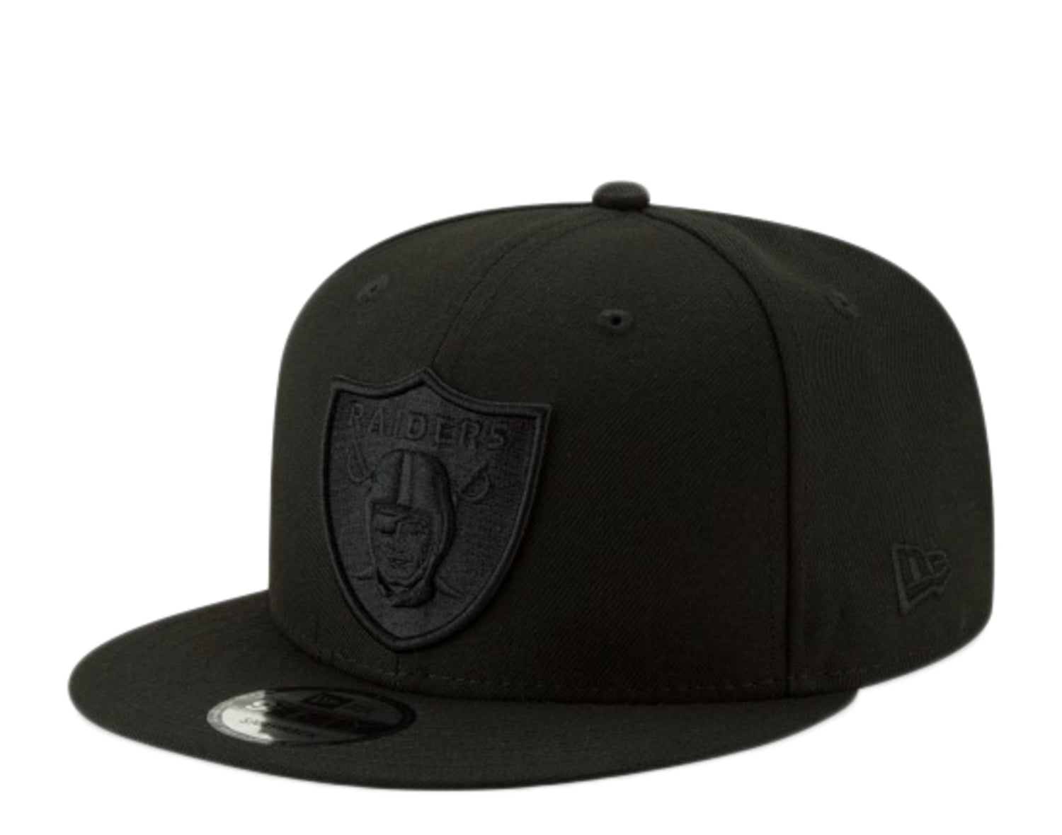 New Era 9Fifty NFL Las Vegas Raiders Black on Black Basic Snapback Hat