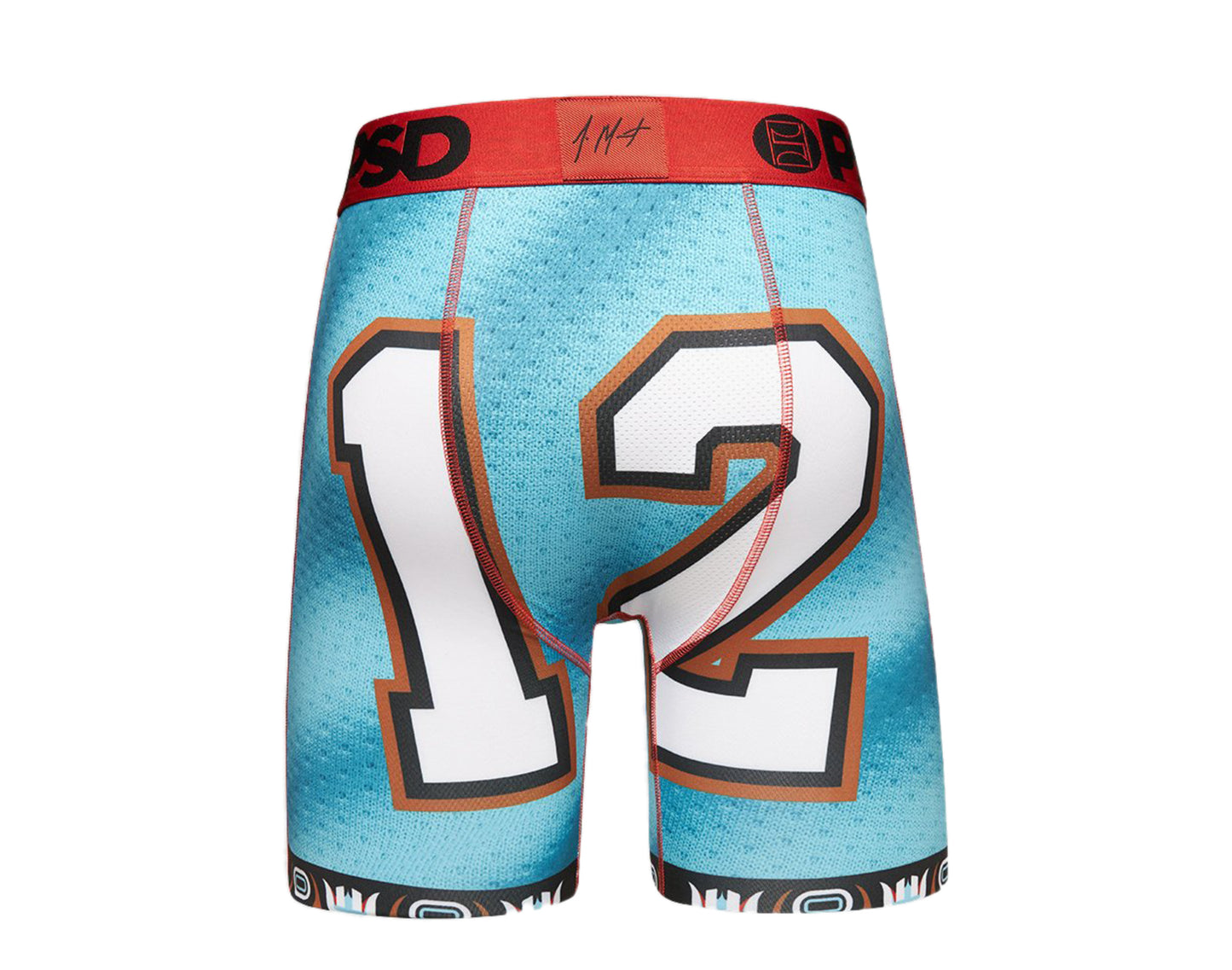 PSD Ja Morant - Vintage 12 Boxer Briefs Men's Underwear