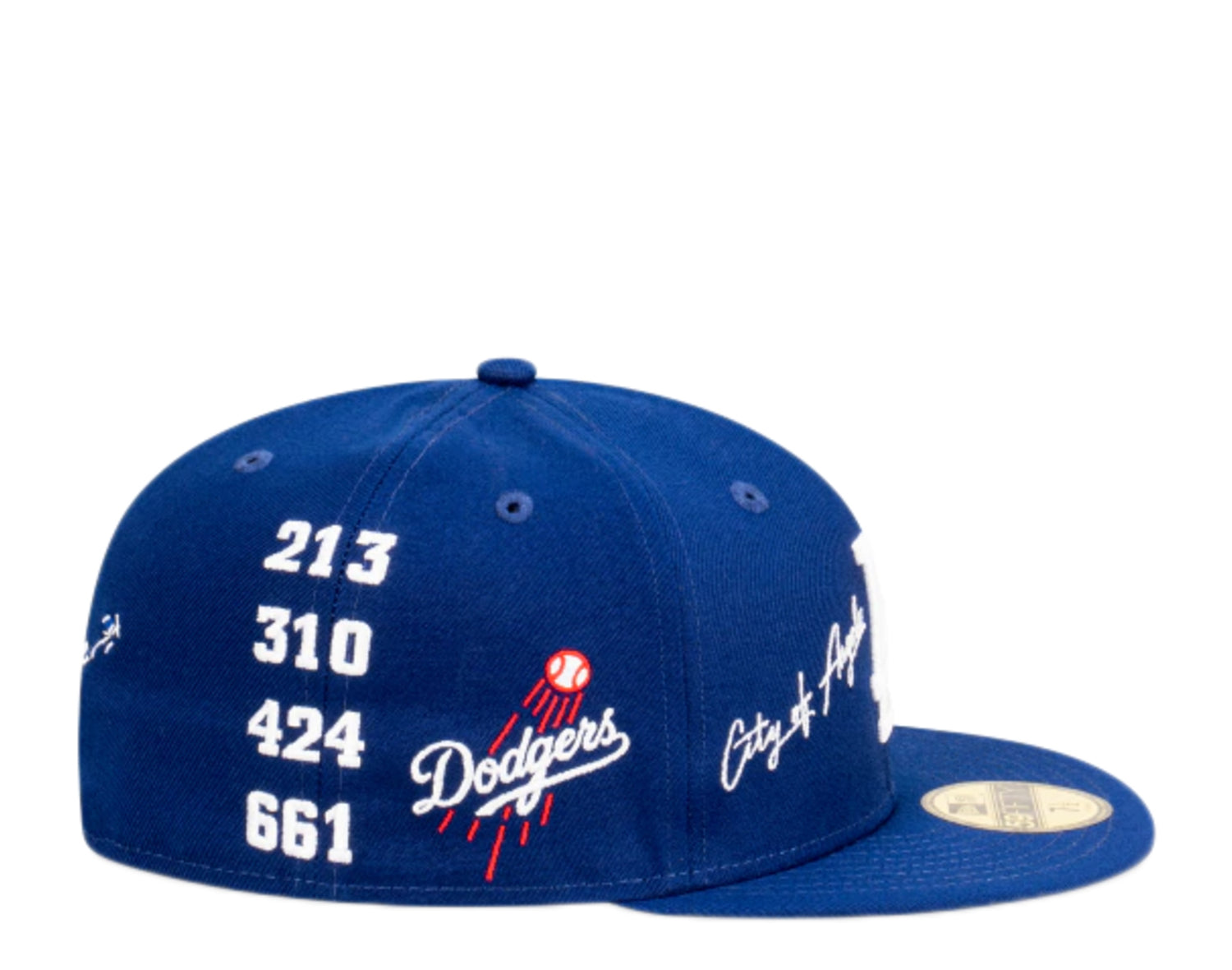 New Era 59Fifty MLB Los Angeles Dodgers The Icon-Area Code Fitted Hat