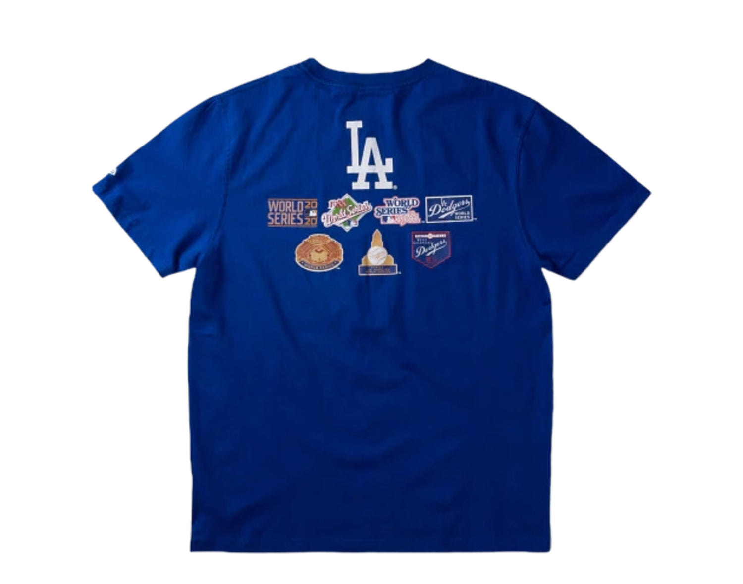 New Era MLB Los Angeles Dodgers World Champions Short Sleeve T-Shirt