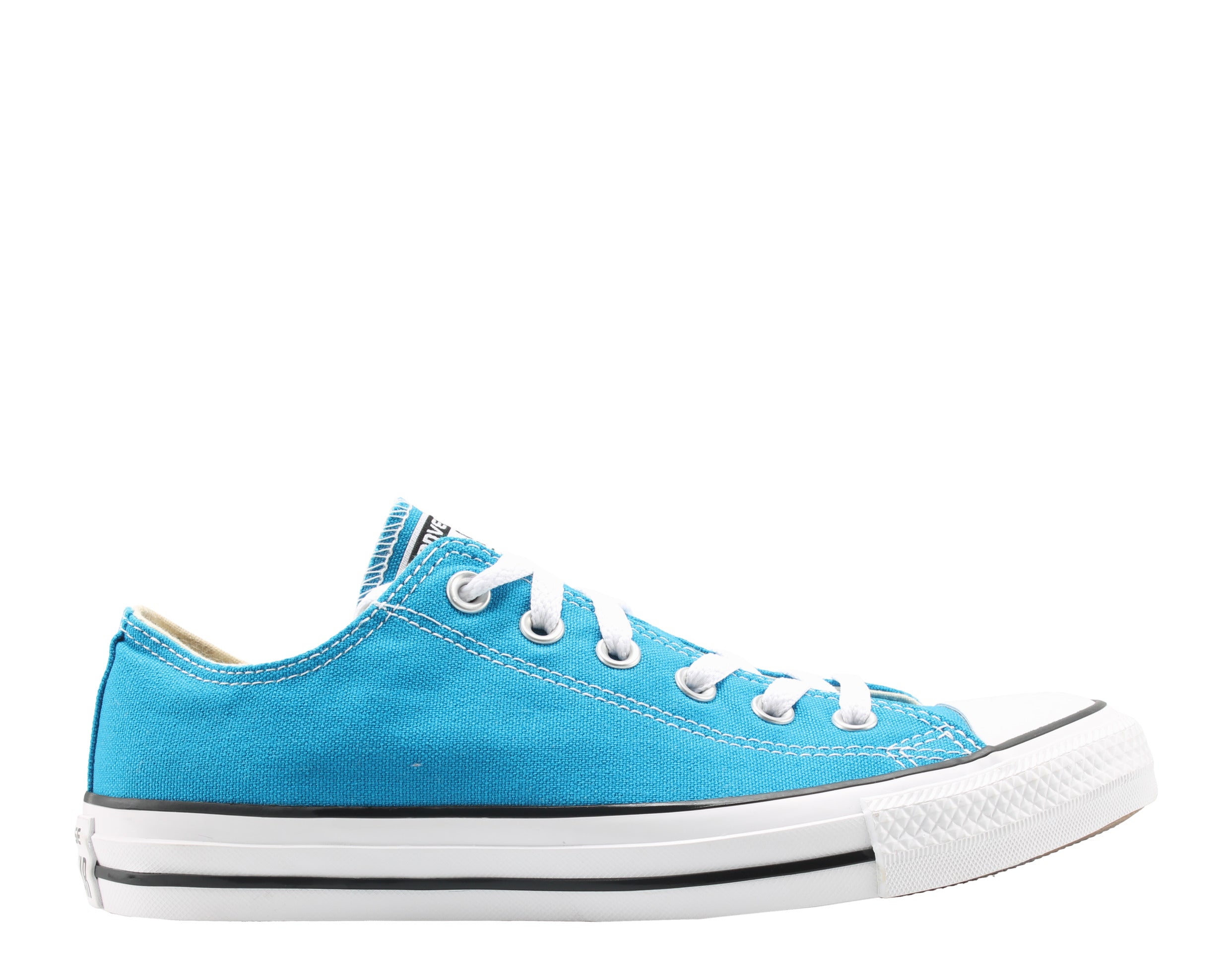 Converse blue on sale low tops